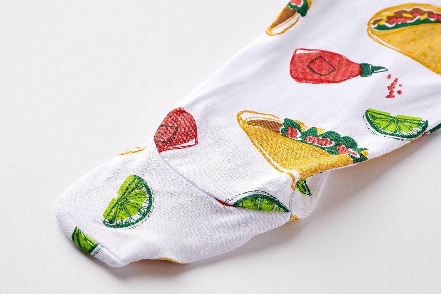 Mud Pie Baby Food Sleeper with Zipper