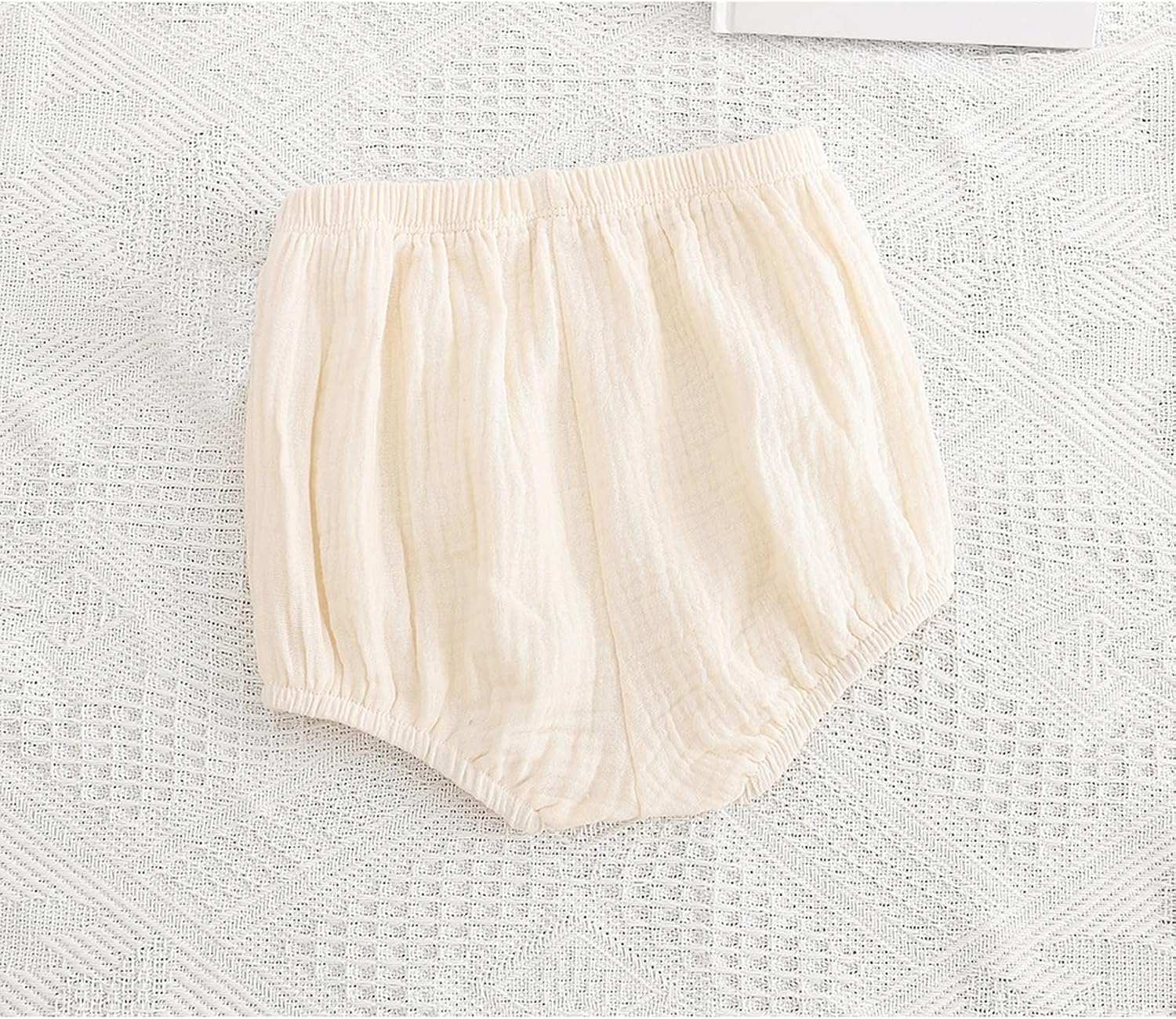 EISHOW Infant Soft Cotton Linen Bloomers 3-Pack