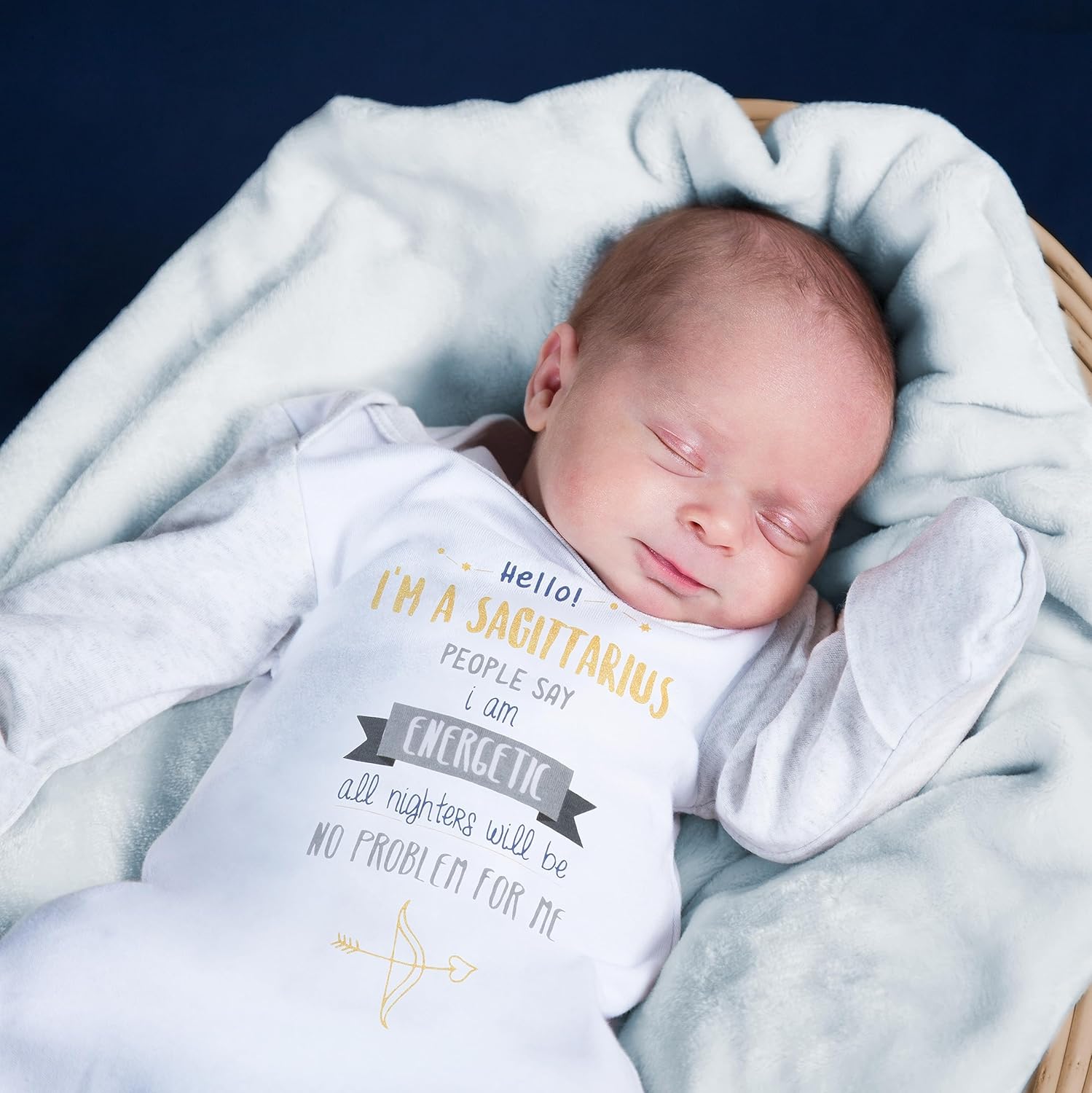 Cozy 100 Cotton Gown for 0-3 Month Babies