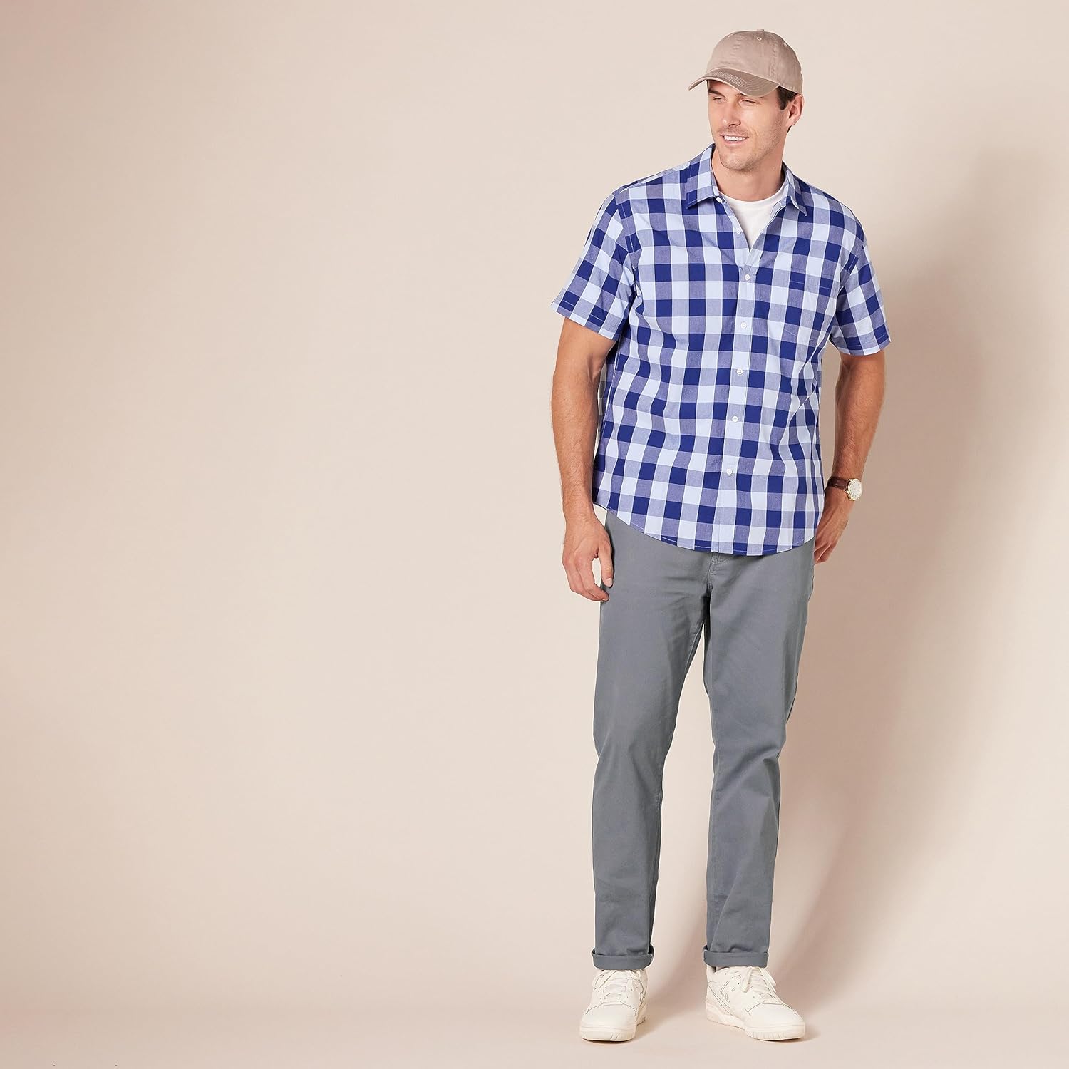Amazon Essentials Mens Stretch Twill Work Pants Big Tall