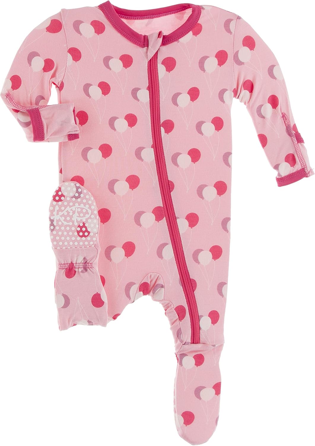KicKee Baby Footie with 2 Way Zipper