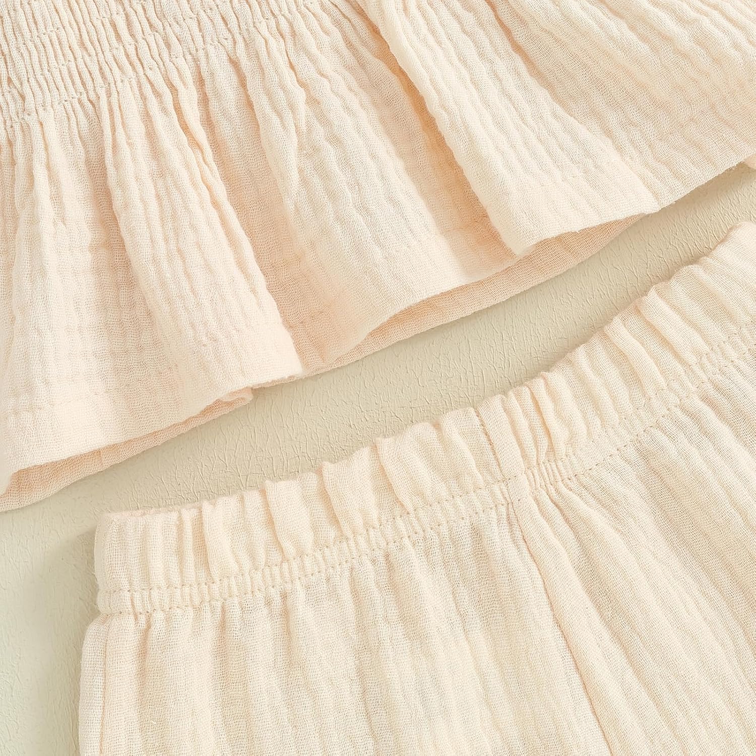 Toddler Girl Linen Camisole Pants Set