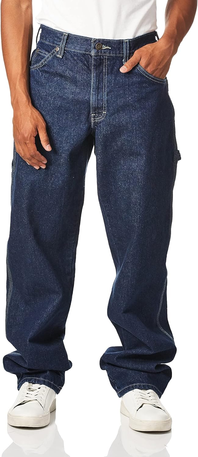Dickies Mens Relaxed-Fit Carpenter Jean - Breathe Easy With Comfort Style