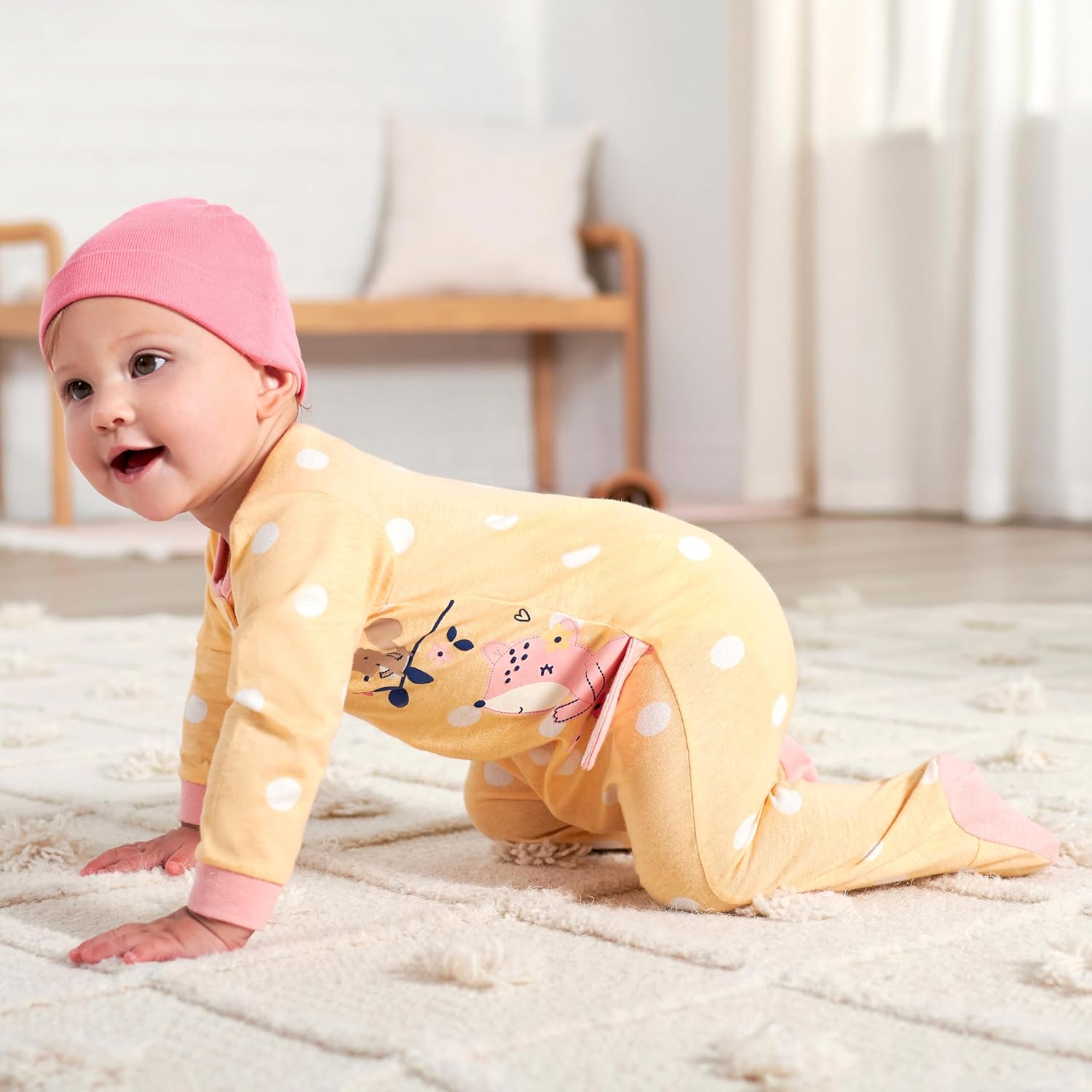 Perfect for Sleepies Gerber Foxy Cute Blanket