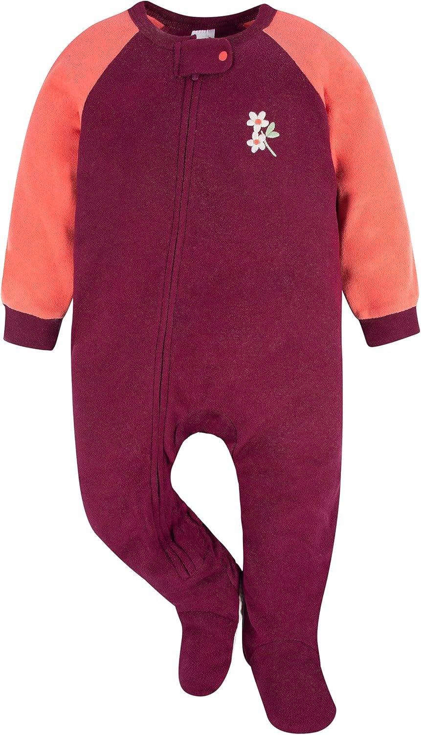 Gerber Toddler Pajamas Set - Flame-Resistant Soft Fleece 2-Pack