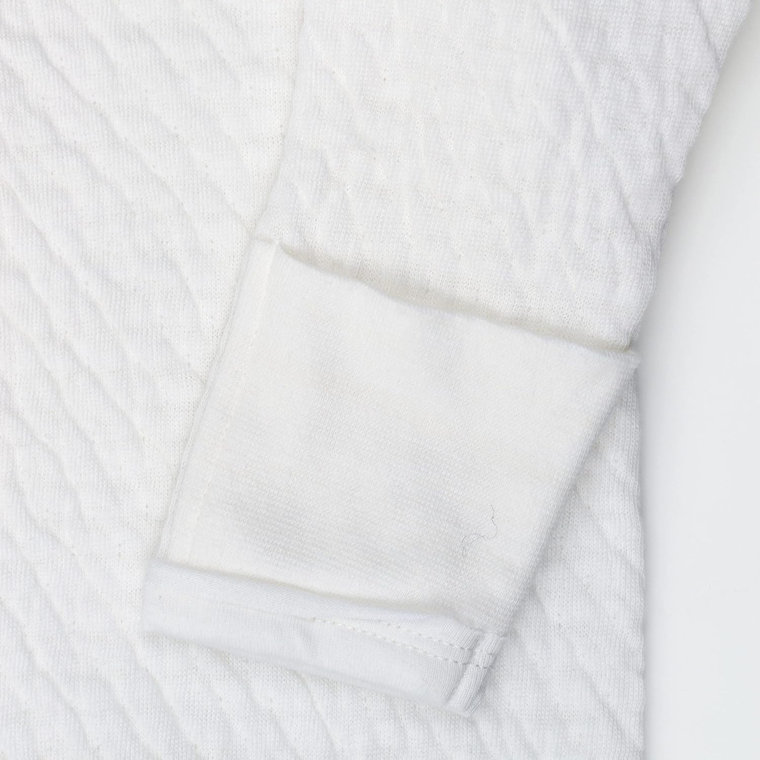 Organic Cotton Kimono Coverall Bright White