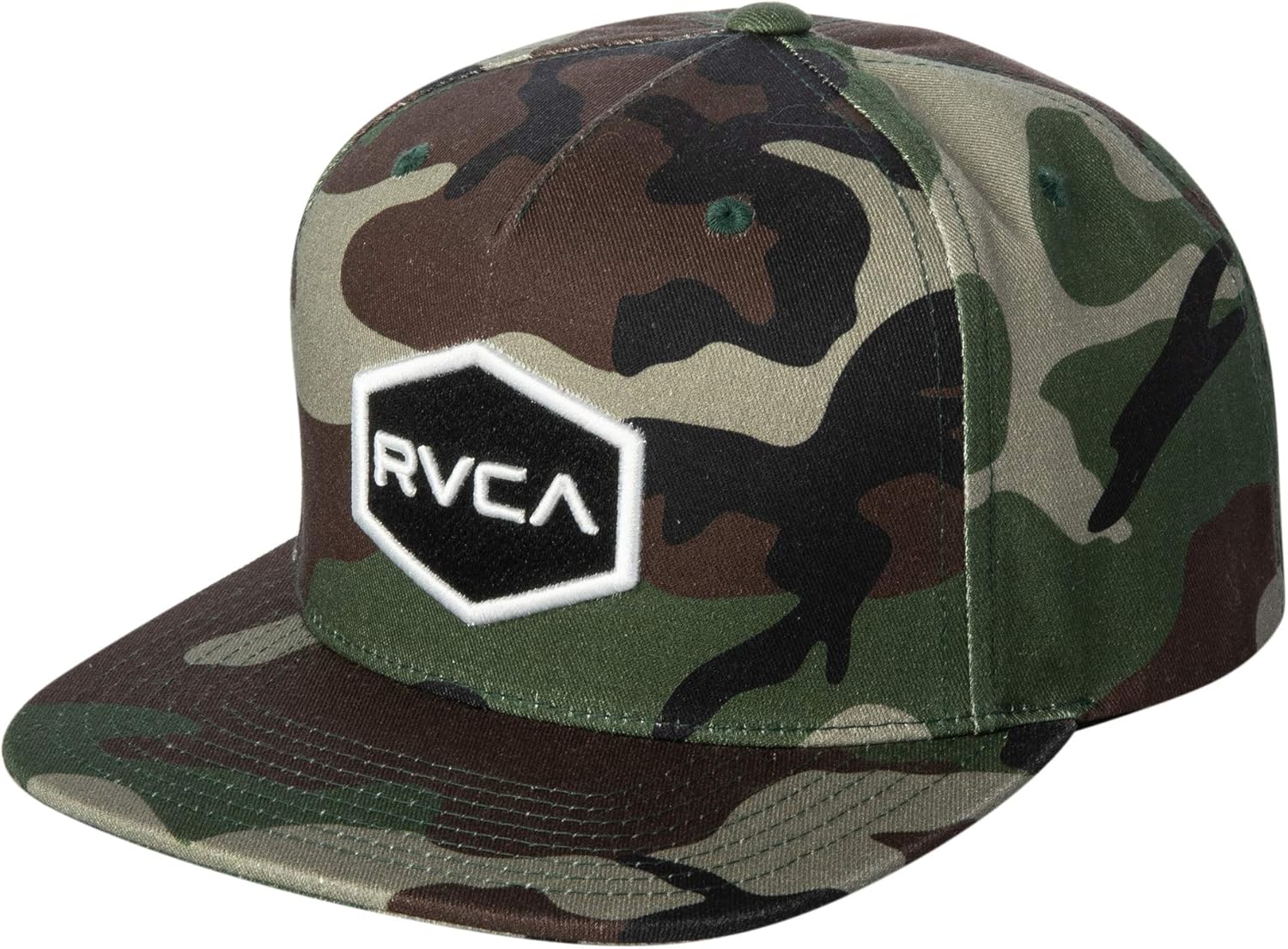 RVCA Mens Adjustable Snapback Baseball Cap