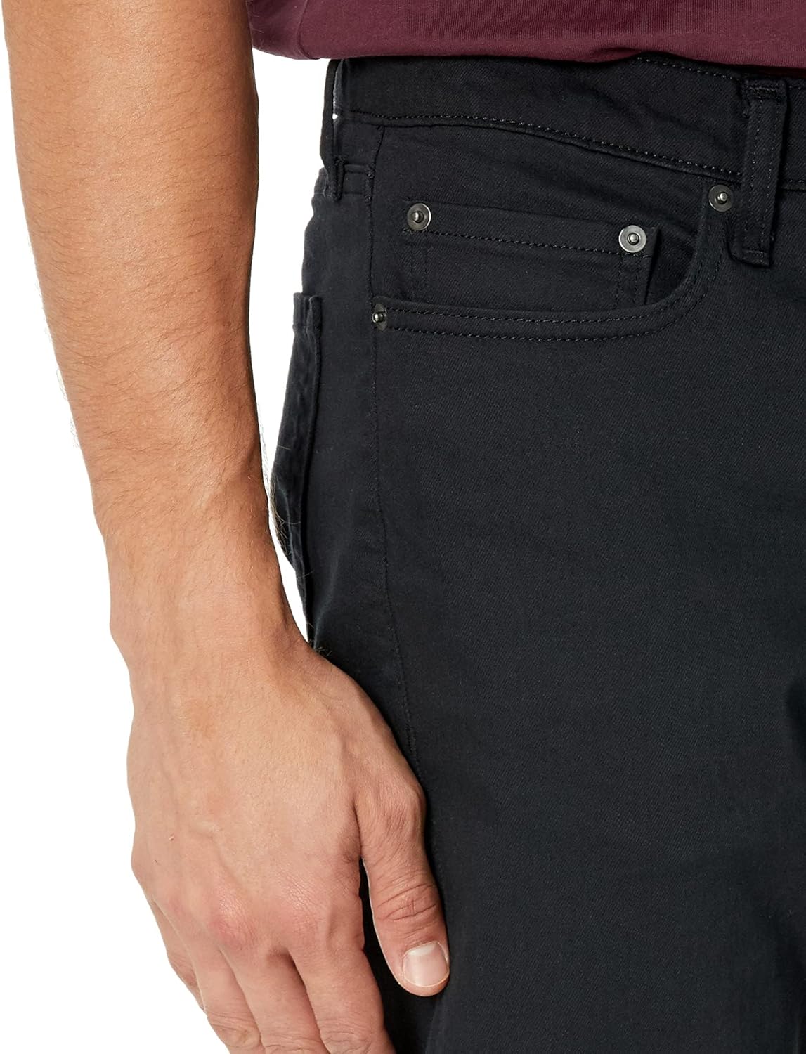 Mens Straight-Fit Stretch Jeans for Comfort and Style
