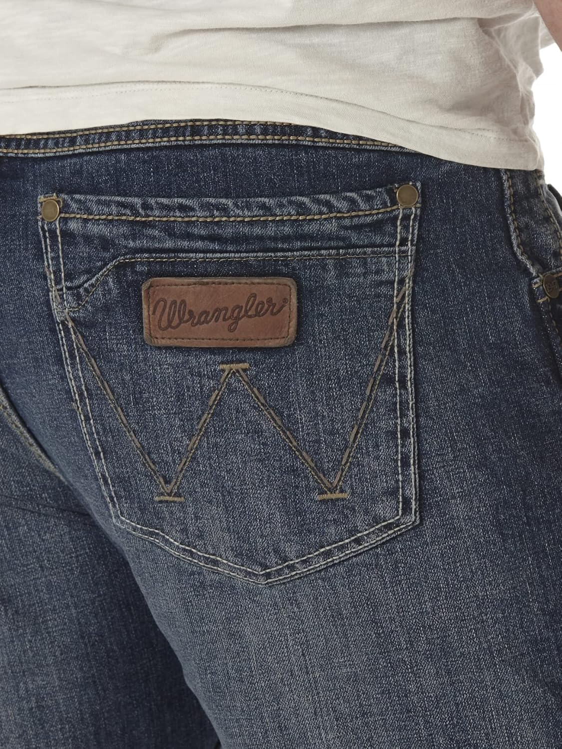 Wrangler Mens Retro Slim Fit Boot Cut Jean