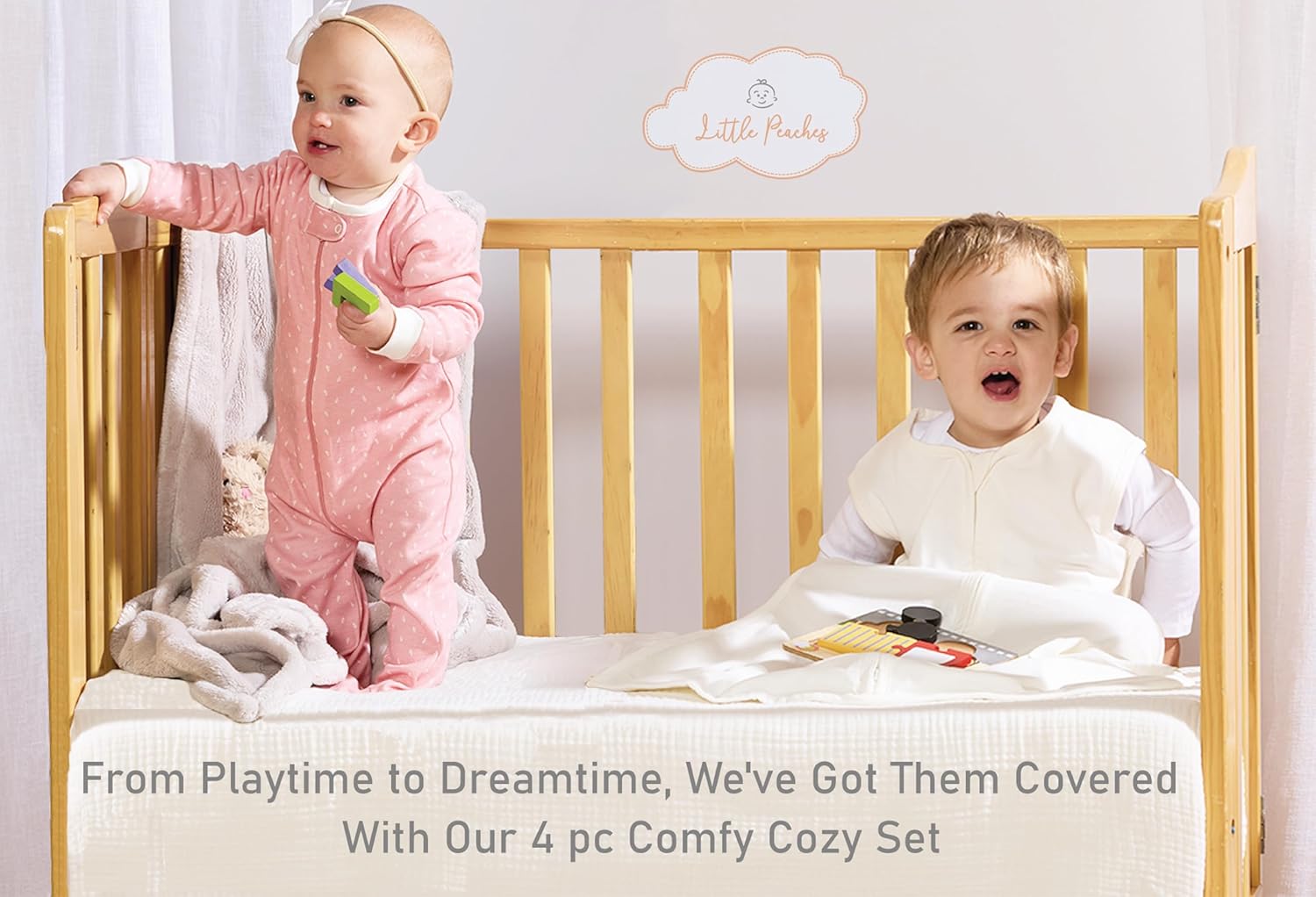 4-Piece Cozy Sleepwear Set for Babies