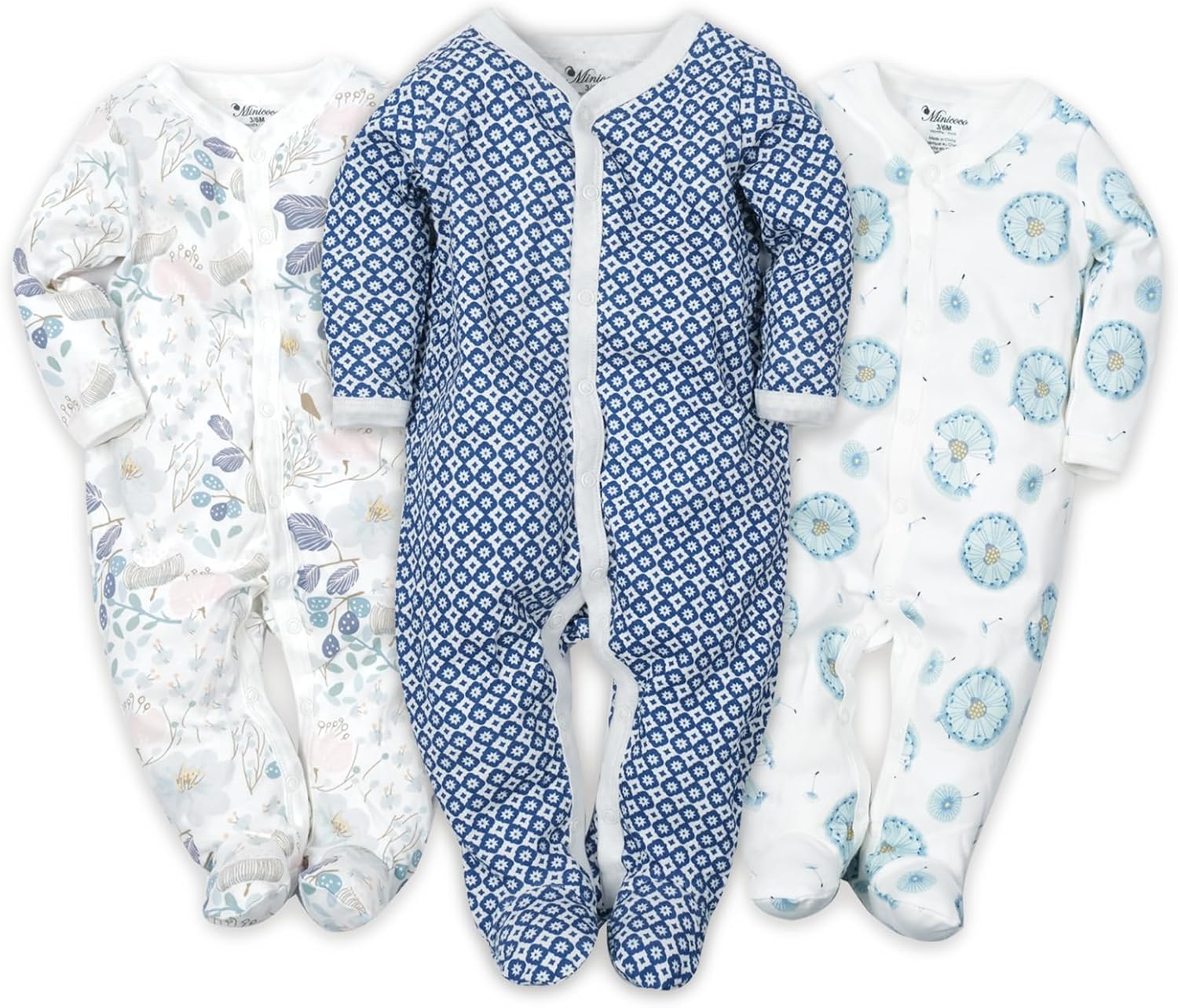 Minicoco Babys Long Sleeve Jumpsuit