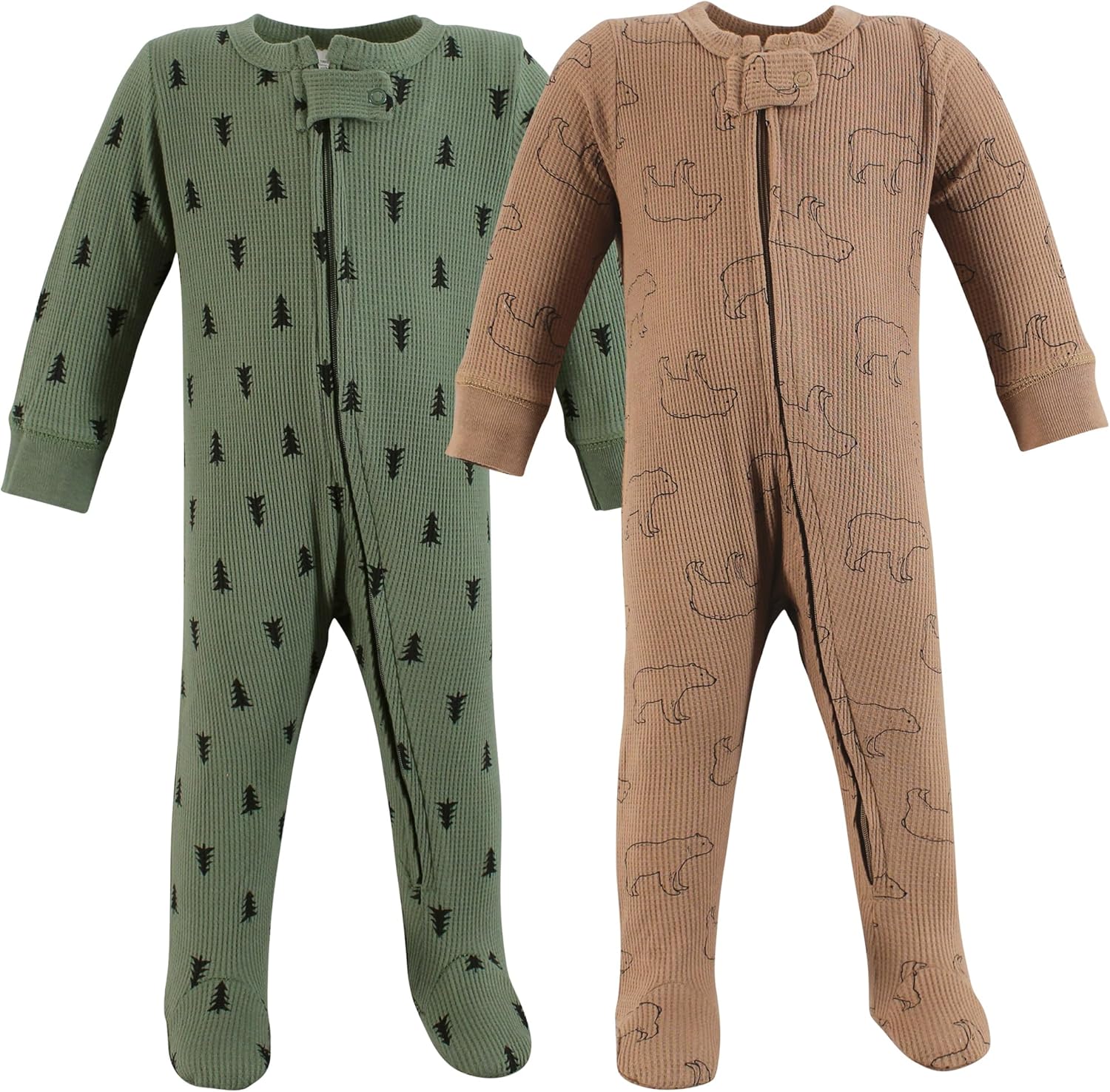 Hudson Baby Unisex Thermal Zippered Sleep Acorn Blanket