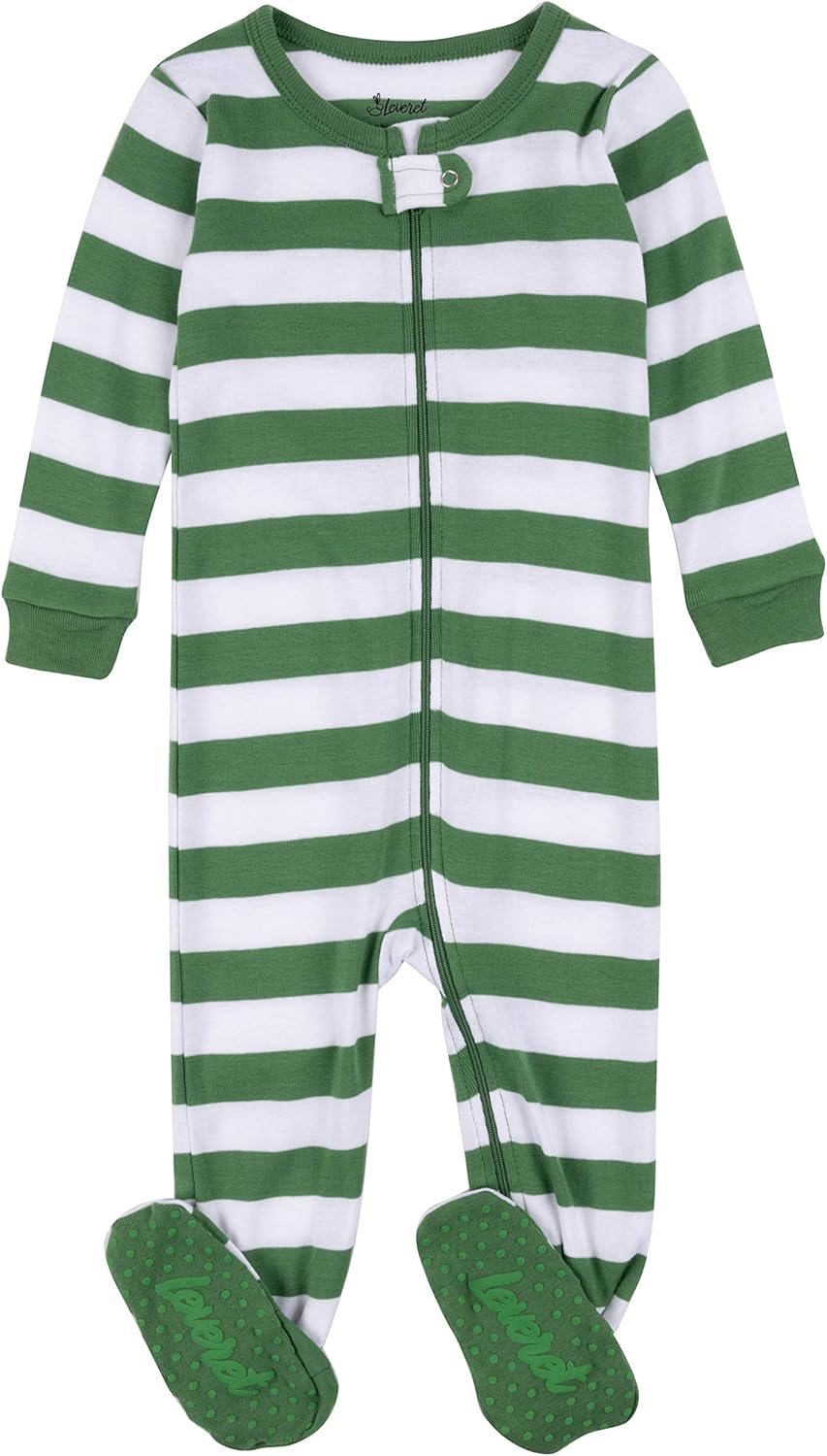 Leveret Kids Pajamas - Safe Soft and comfy for babies