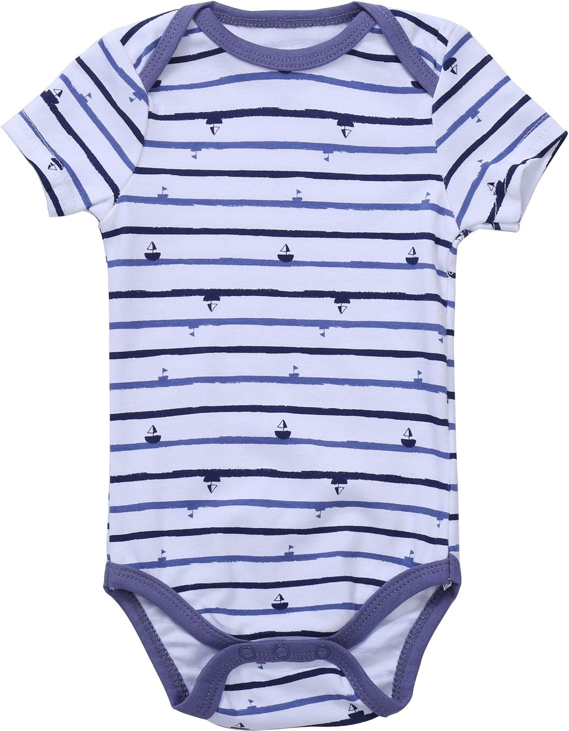 Spkins Kids Pajamas for Baby - Side Snap Soft Cotton Machine Washable