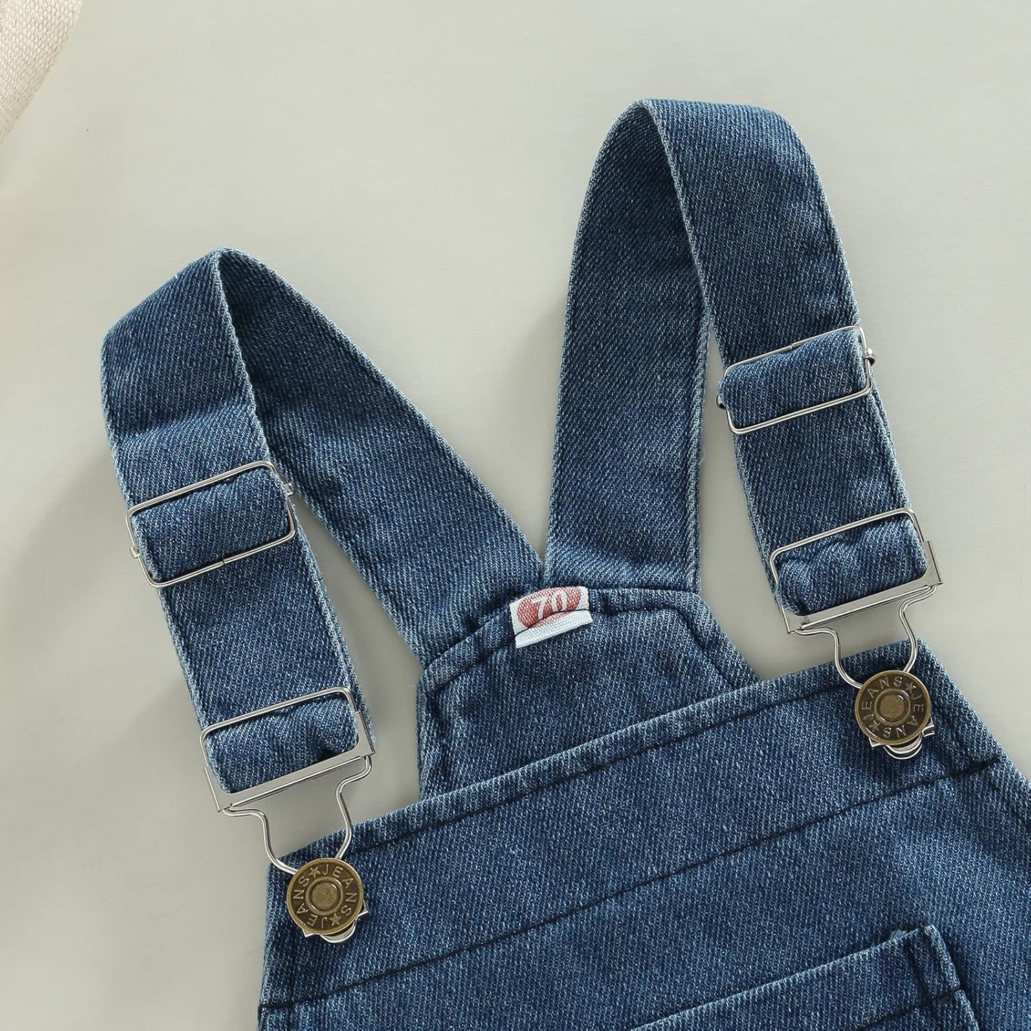 BULINGNA Boys and Girls Denim Romper for Summer