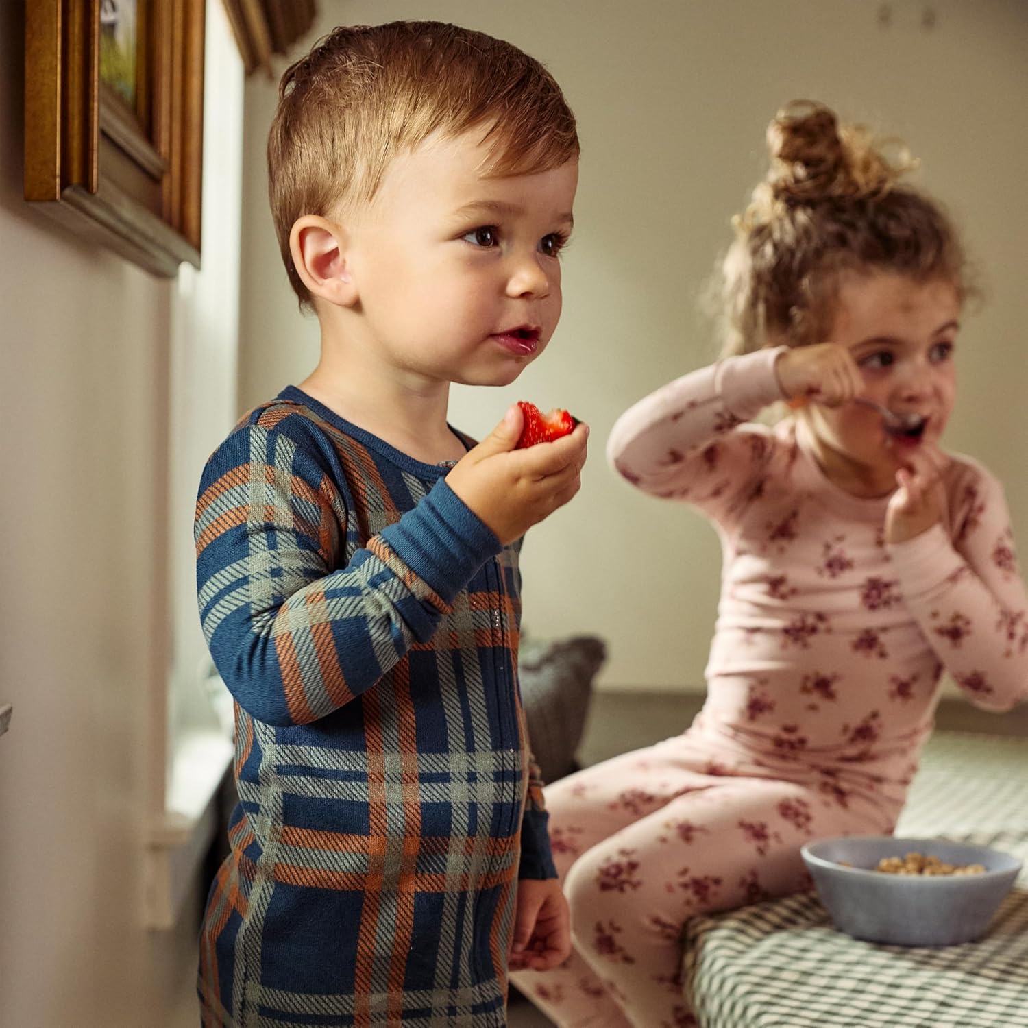 Soft Style Hacci Pajamas for Babies Toddlers