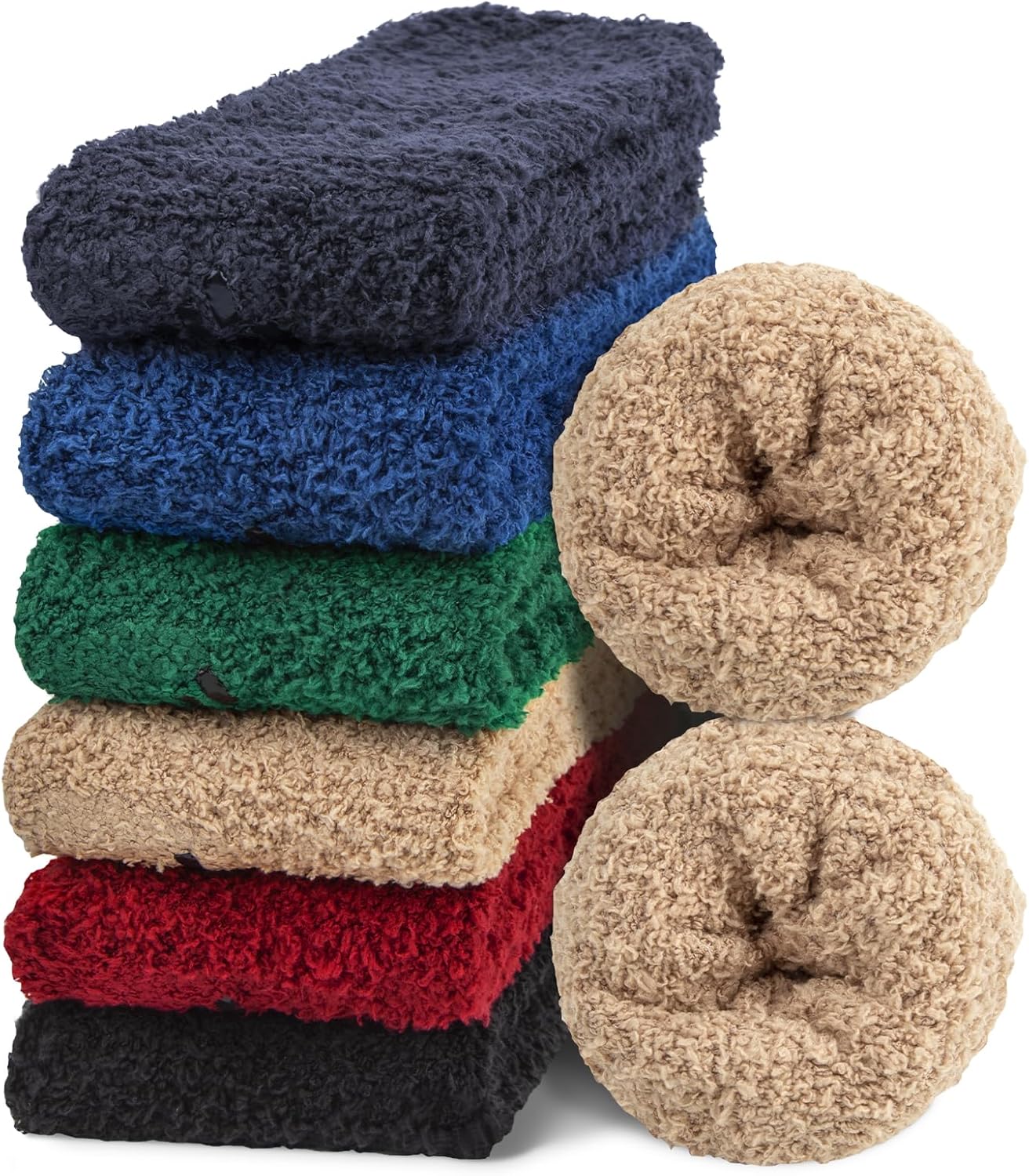 Mens Fuzzy Socks for Winter Cozy Comfort