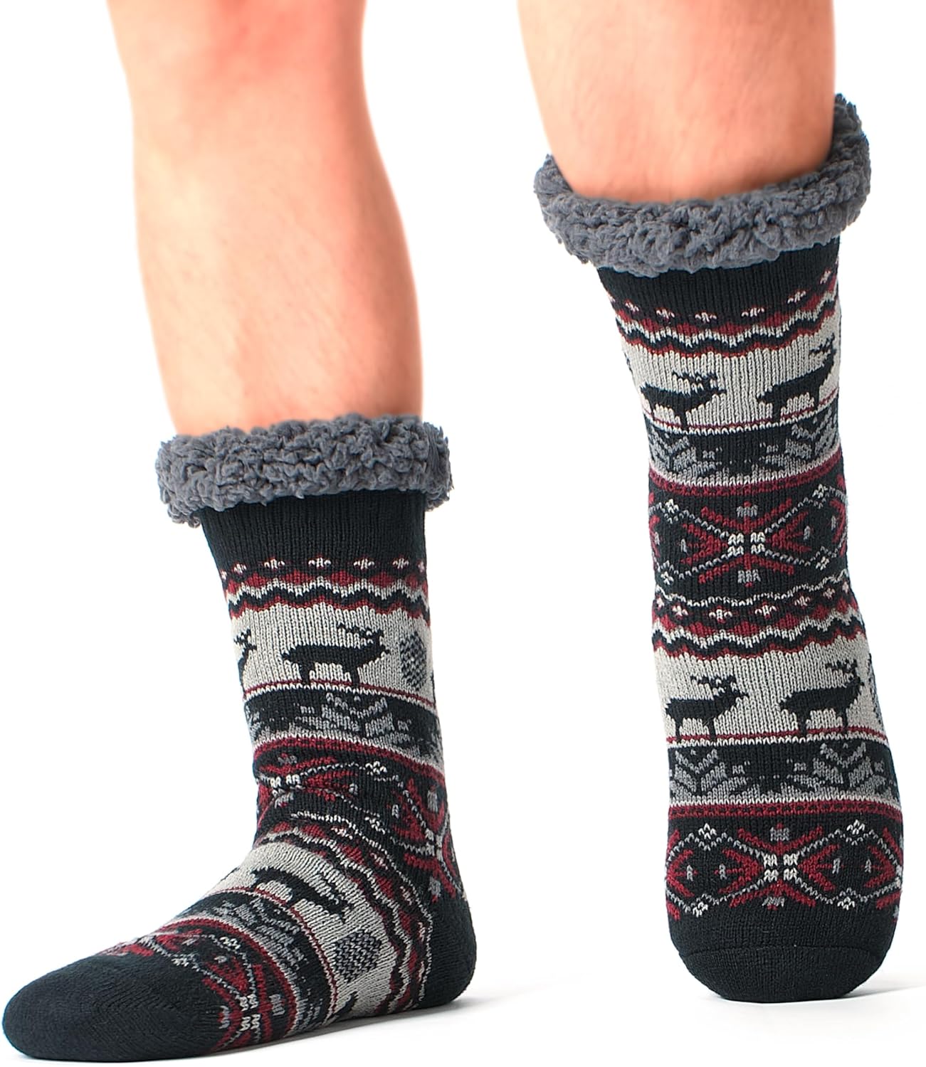 Comfortable Warm Mens Slipper Socks