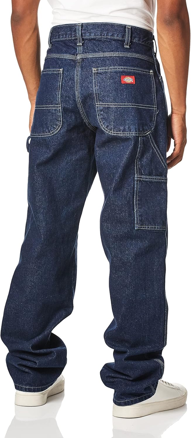 Dickies Mens Relaxed-Fit Carpenter Jean - Breathe Easy With Comfort Style