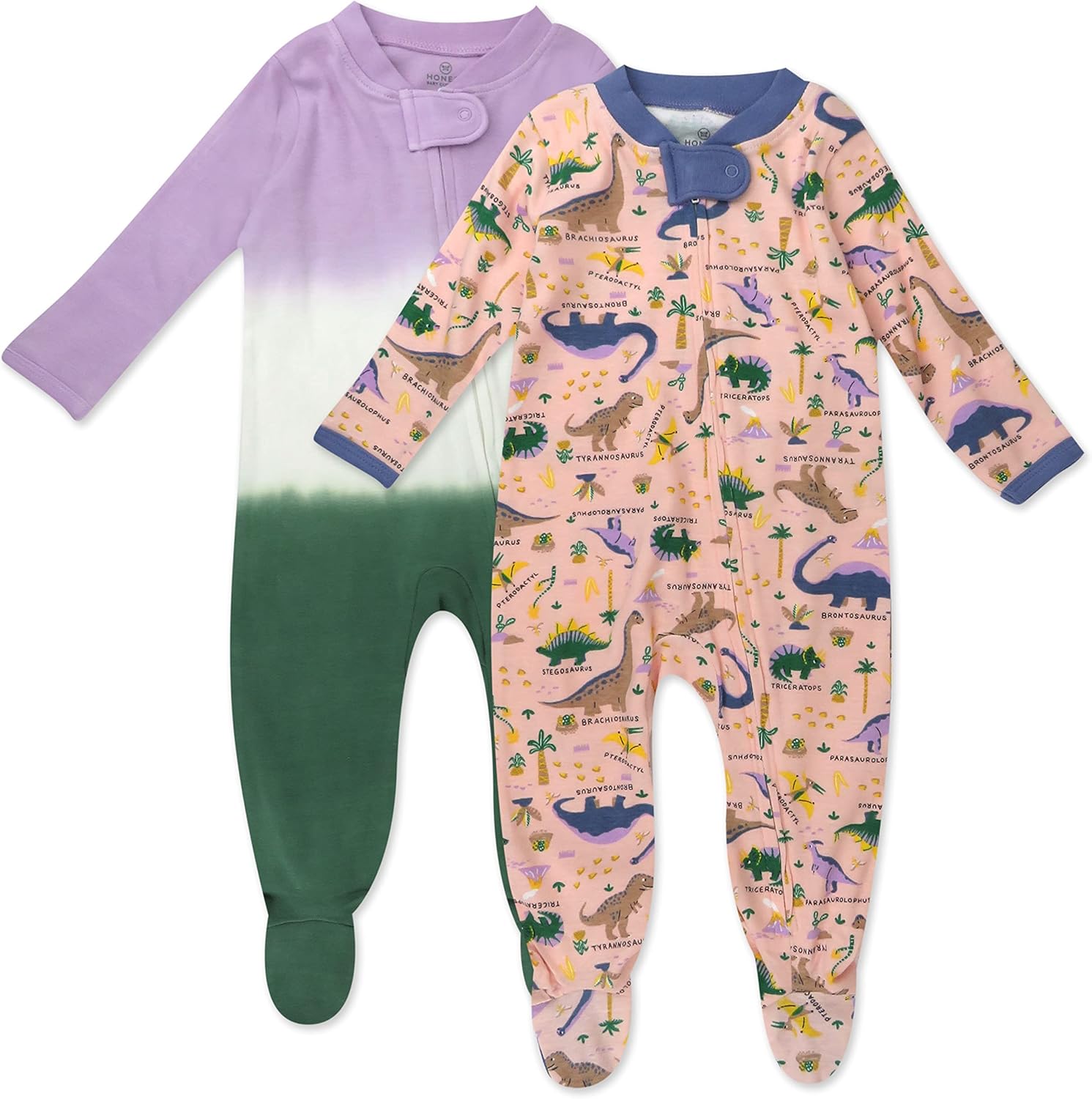 Honest Baby 2-Pack Holiday Sleep Pajamas for Babies