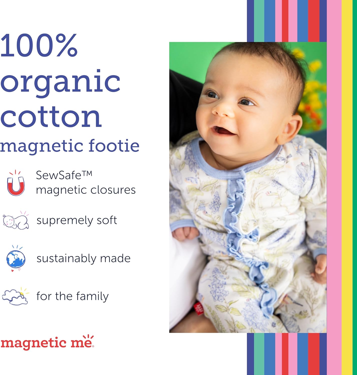 Magnetic Me Magnetic Footie Pajamas