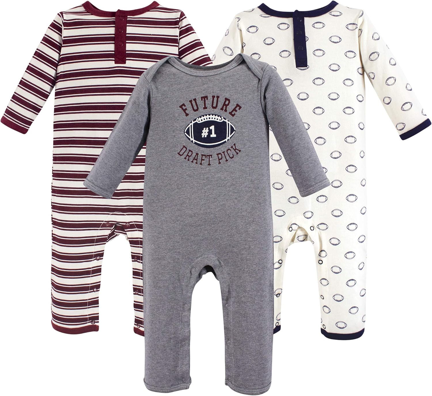 Hudson Baby - Baby Girls Cotton Coveralls