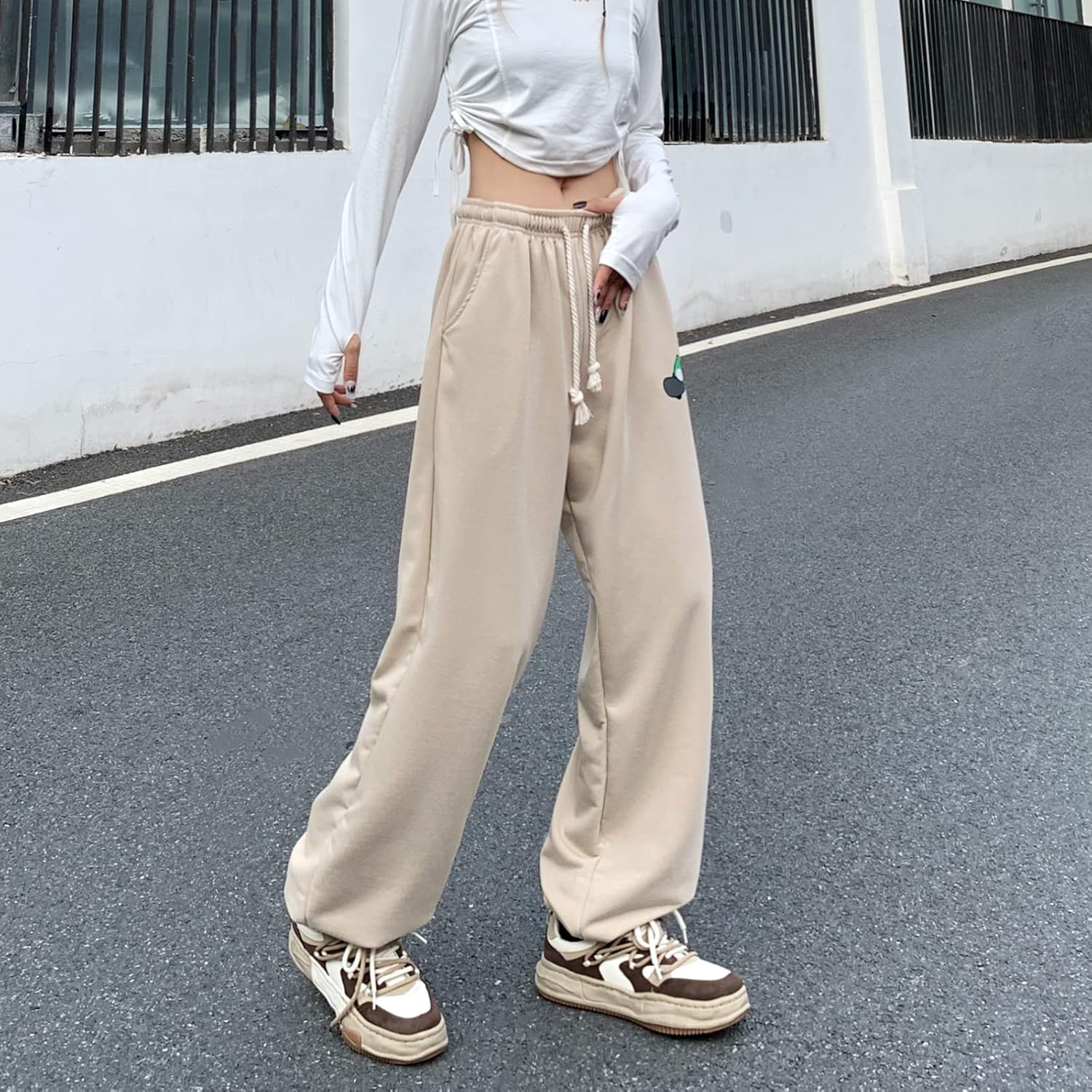 Skateboard Frog Womens Comfy sweatpants