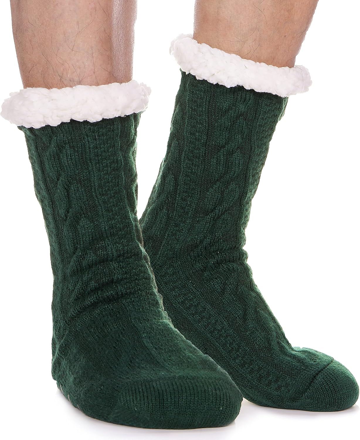 EBMORE Mens Cozy Fuzzy Socks