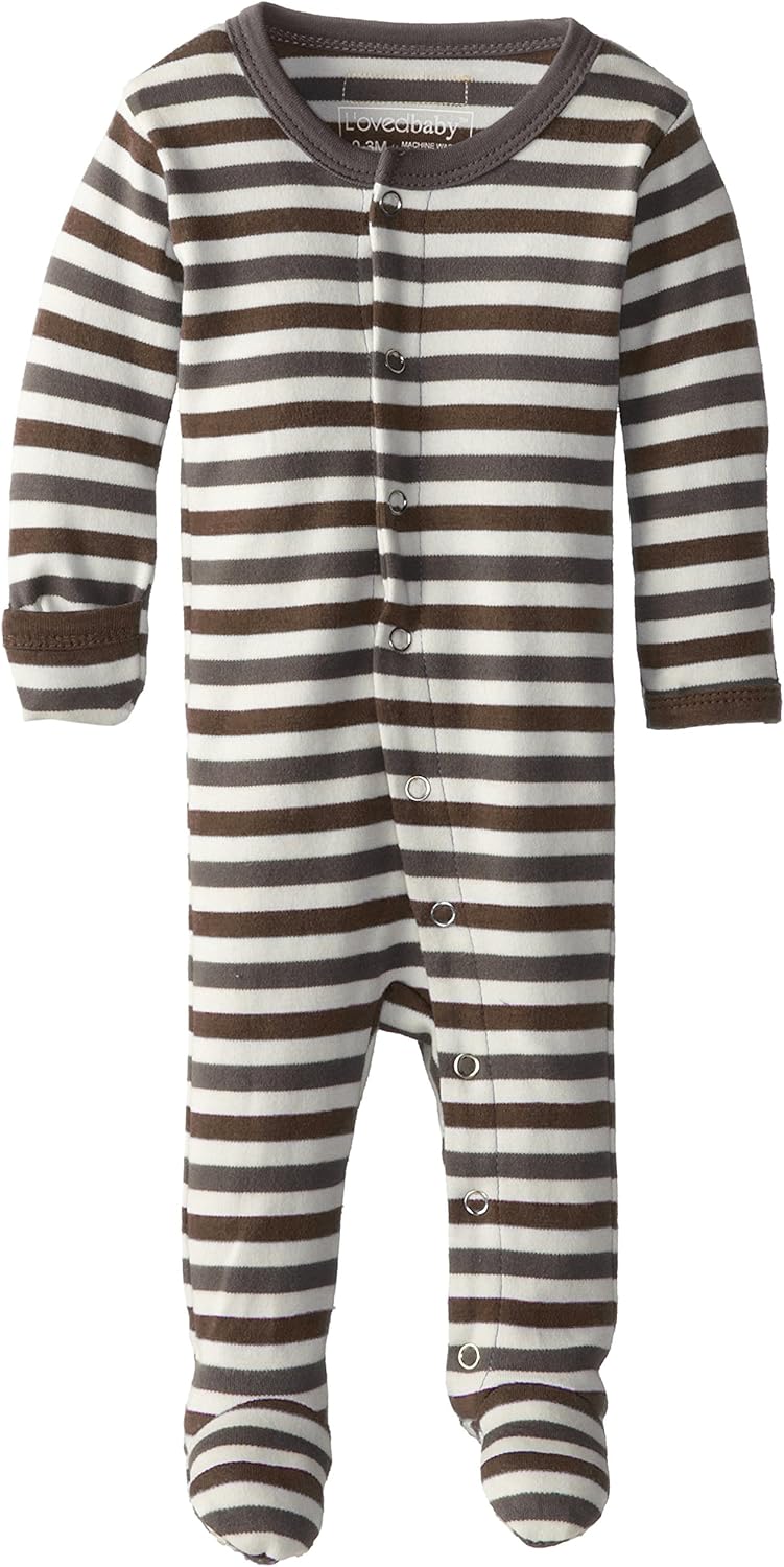 Lovedbaby Baby Girls Organic Footie