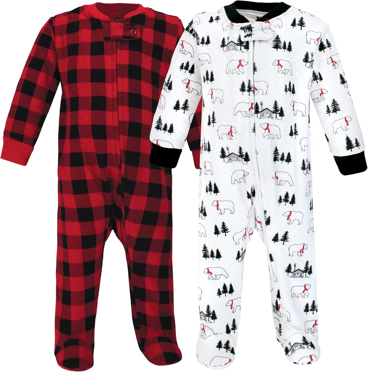 Hudson Baby Baby Girls Quilted Sleep Collection