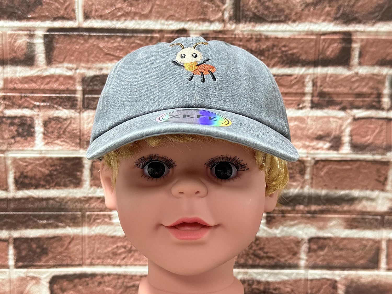 ZKFEEmbroidered Baseball Hats for Boys Girls