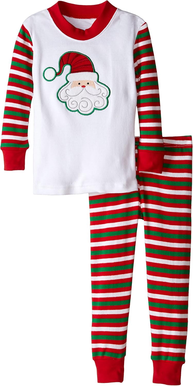 Saras Prints Unisex Baby Long John Pajamas