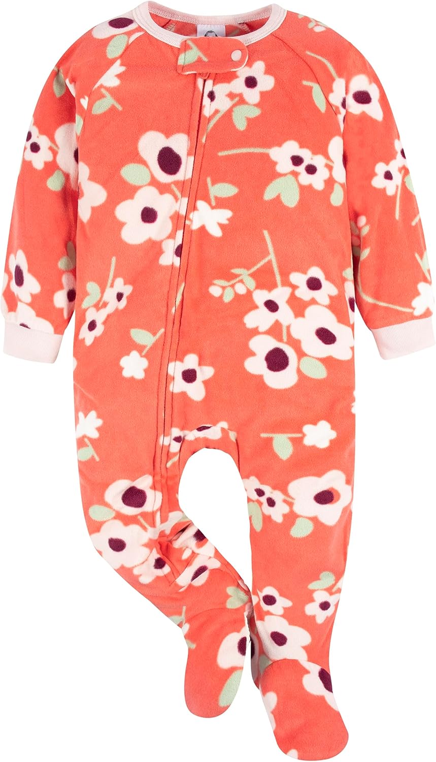 Gerber Toddler Pajamas Set - Flame-Resistant Soft Fleece 2-Pack