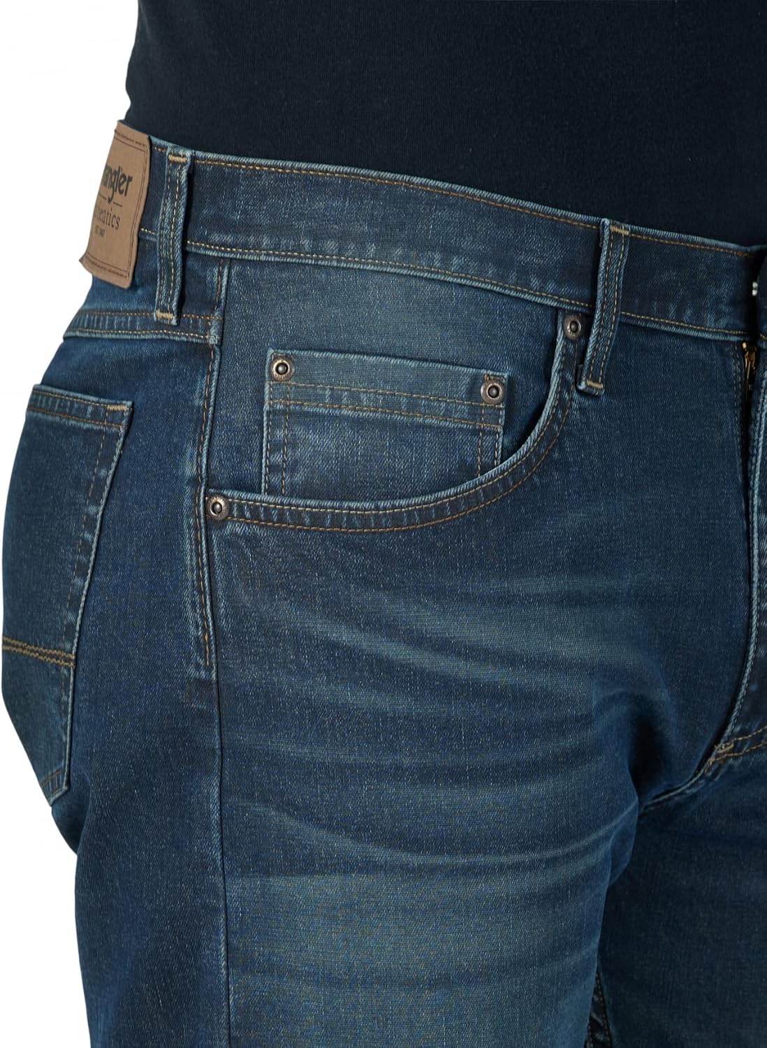 Mens Athletic Fit Stretch Denim Jean