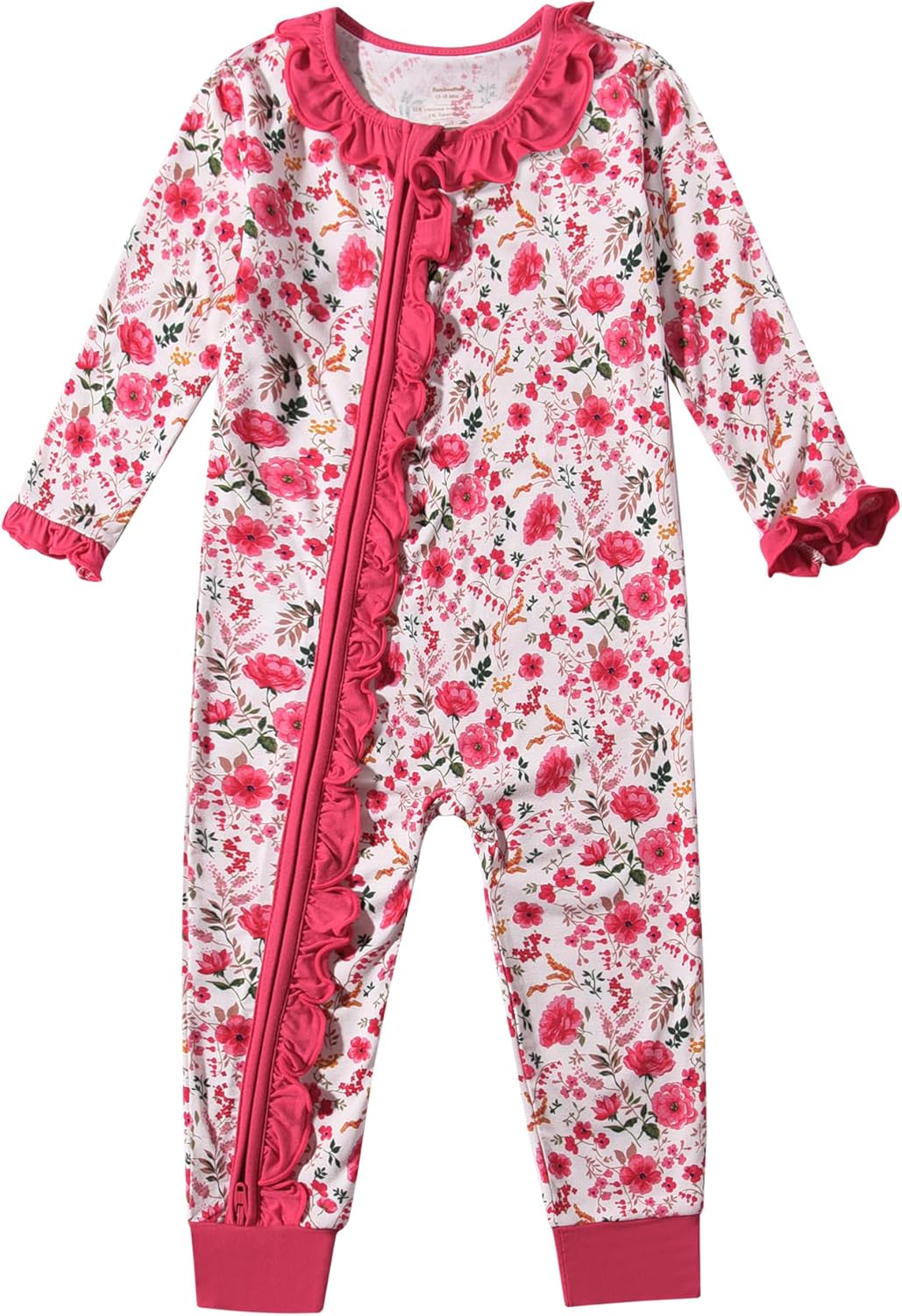 Cute Bamboo Romper for Baby Girls