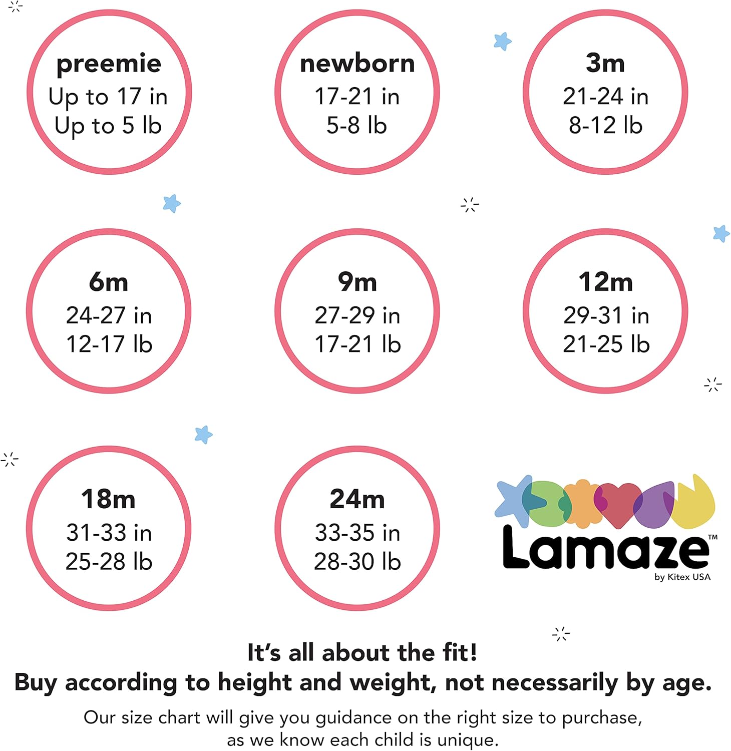 Lamaze Baby Girls Comfort Style Sleepwear Set