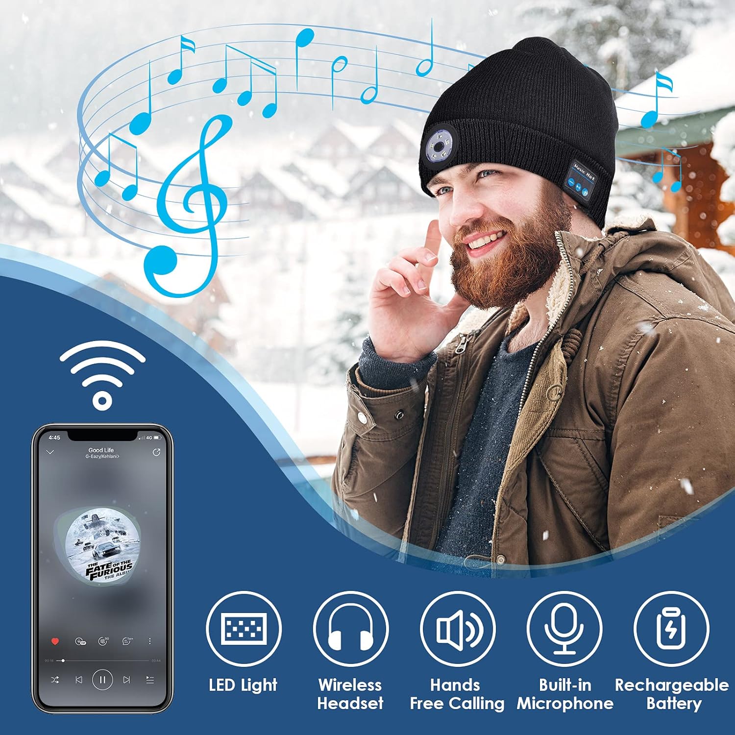 Top Choice Bluetooth Beanie with