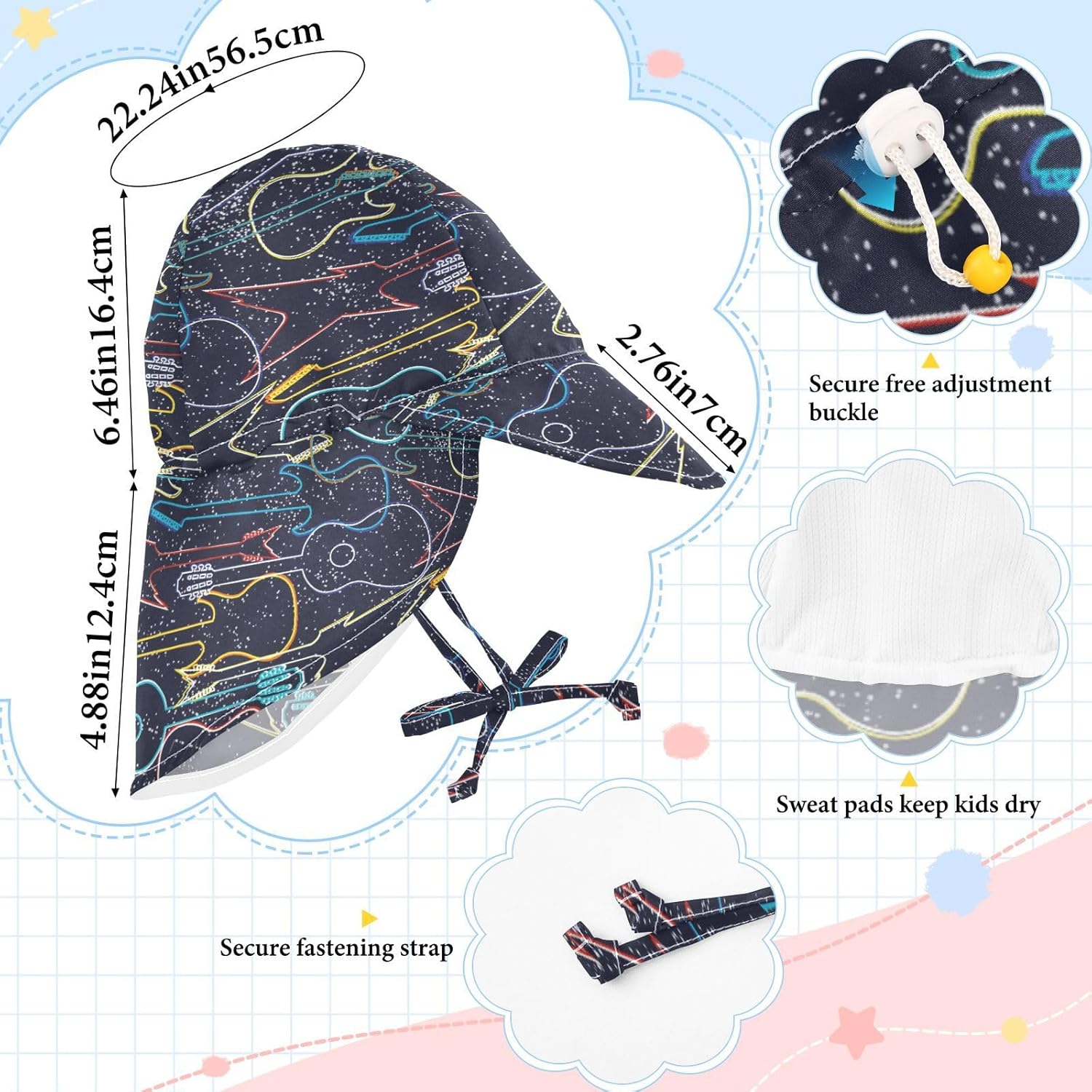 Baby Sun Hat for Kids Toddler