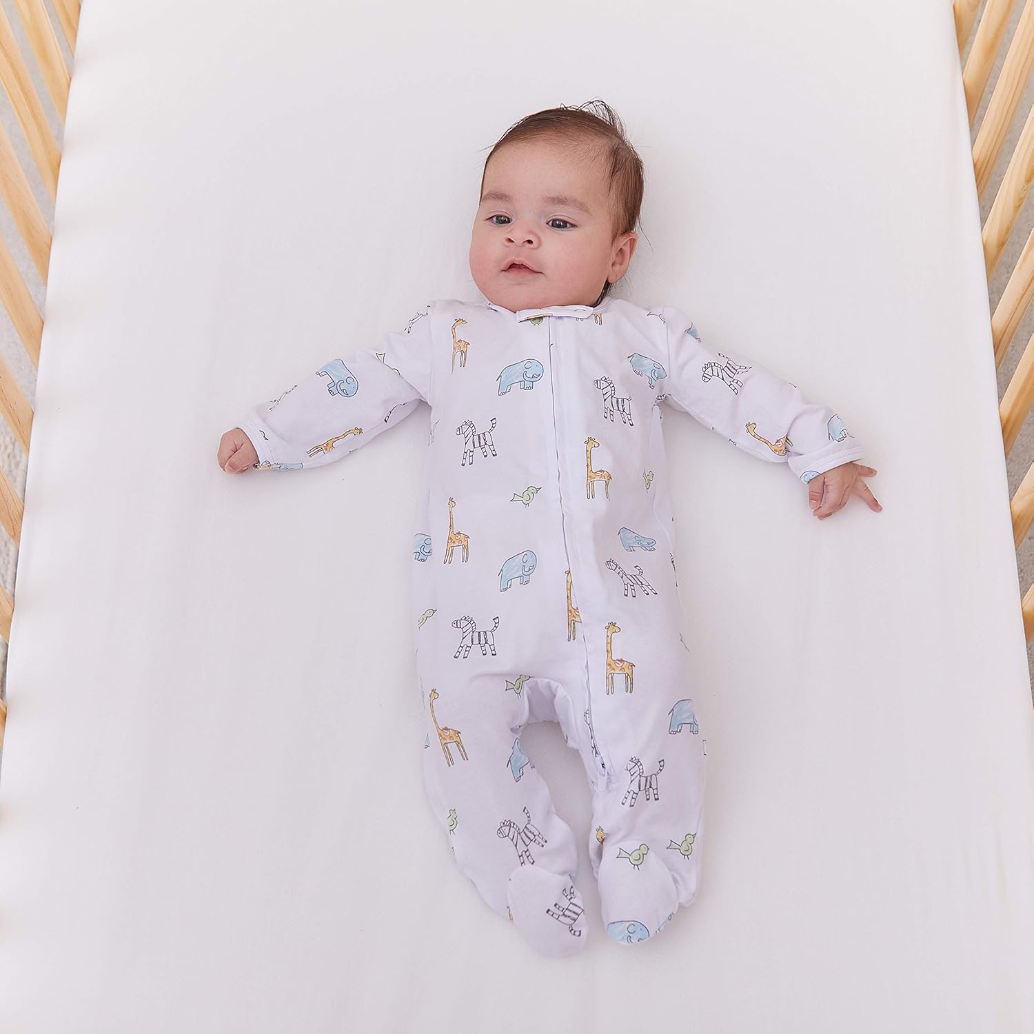 Aden Anais Comfort Knit Footie One-Piece