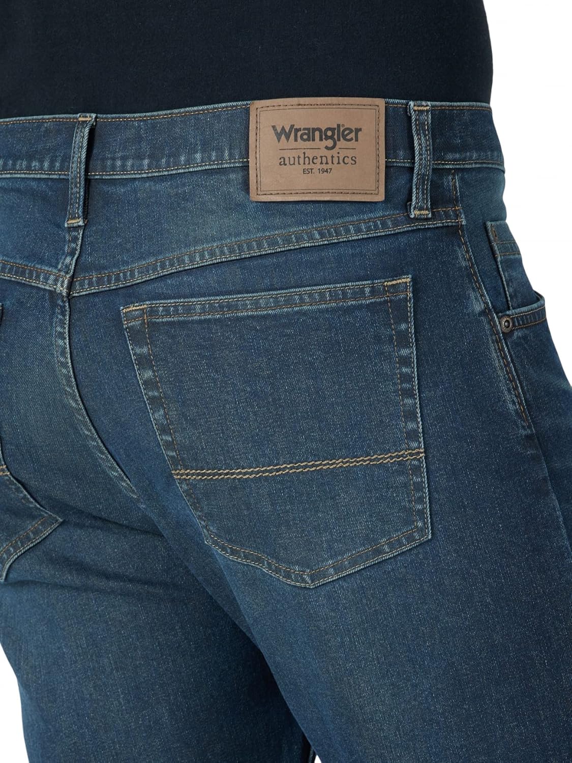 Mens Athletic Fit Stretch Denim Jean