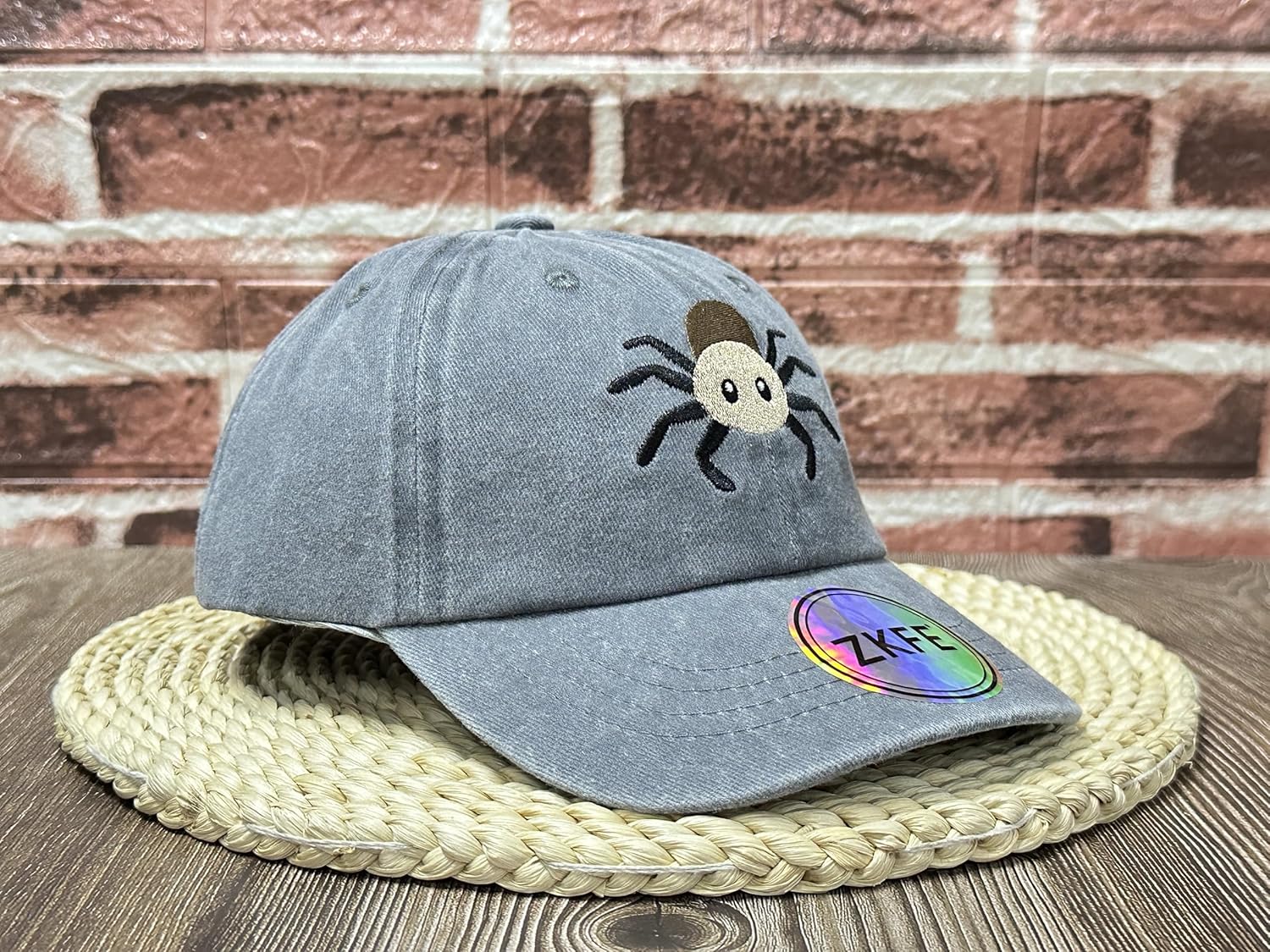 ZKFE Embroidered Baseball Hat for Kids Adorable and Stylish