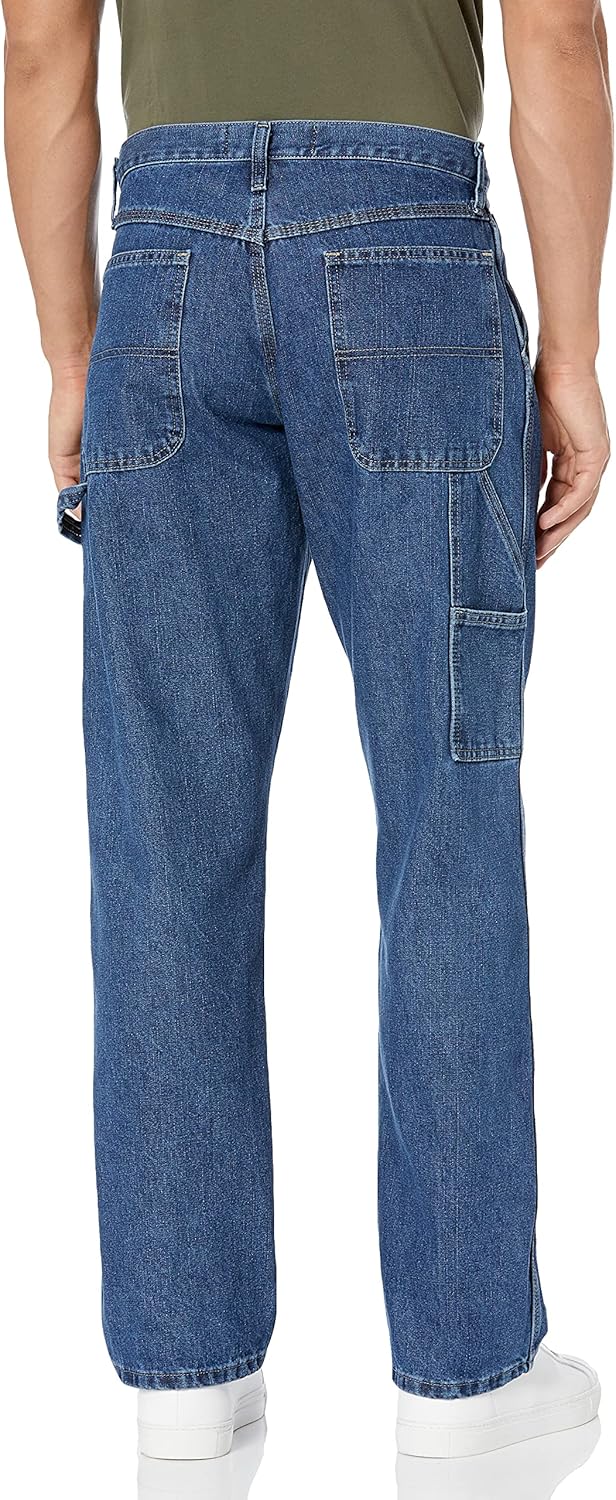 Classic Carpenter jean for woodworkers 2-in-1 utility comfort Wrangler Authentics mens casual work pants
