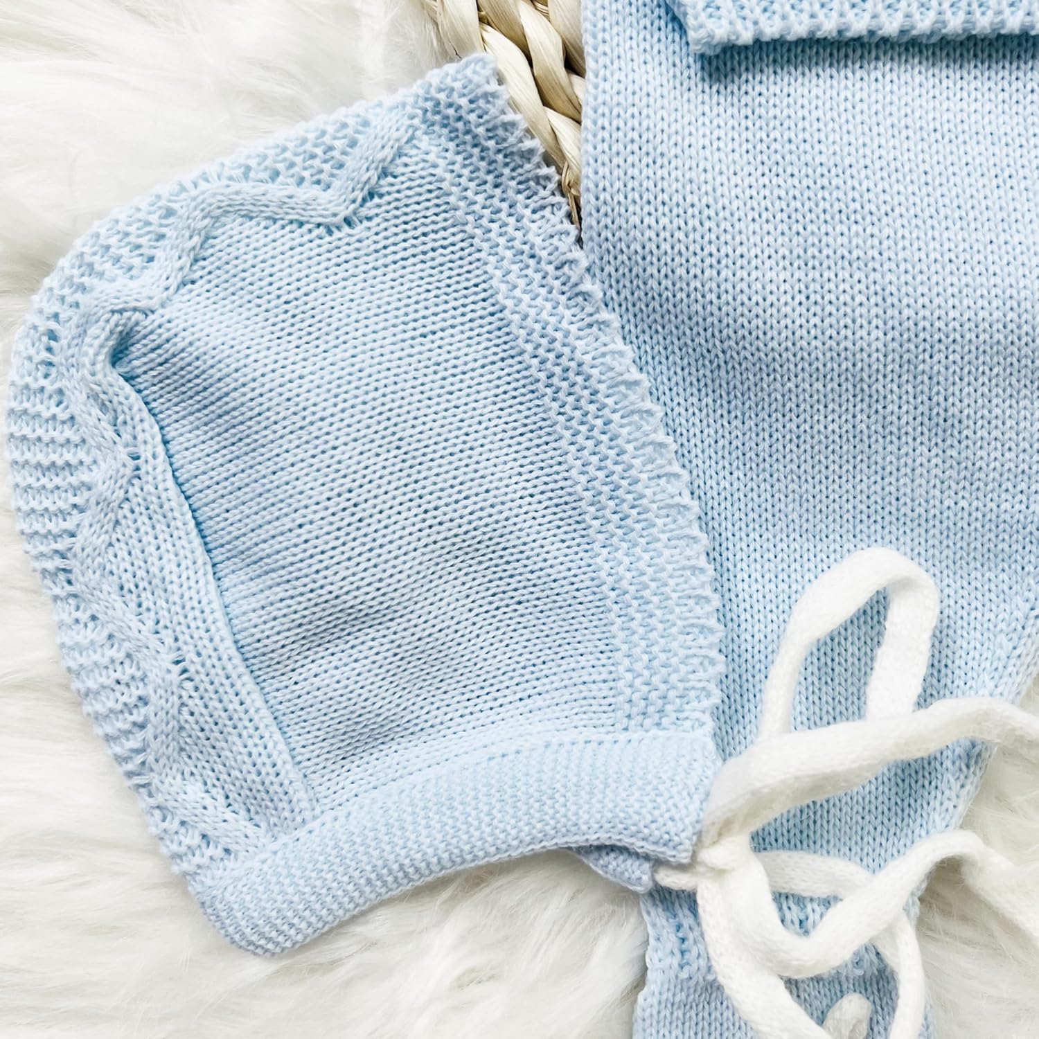 Escalett Layette Newborn Baby Knitted Clothes Set
