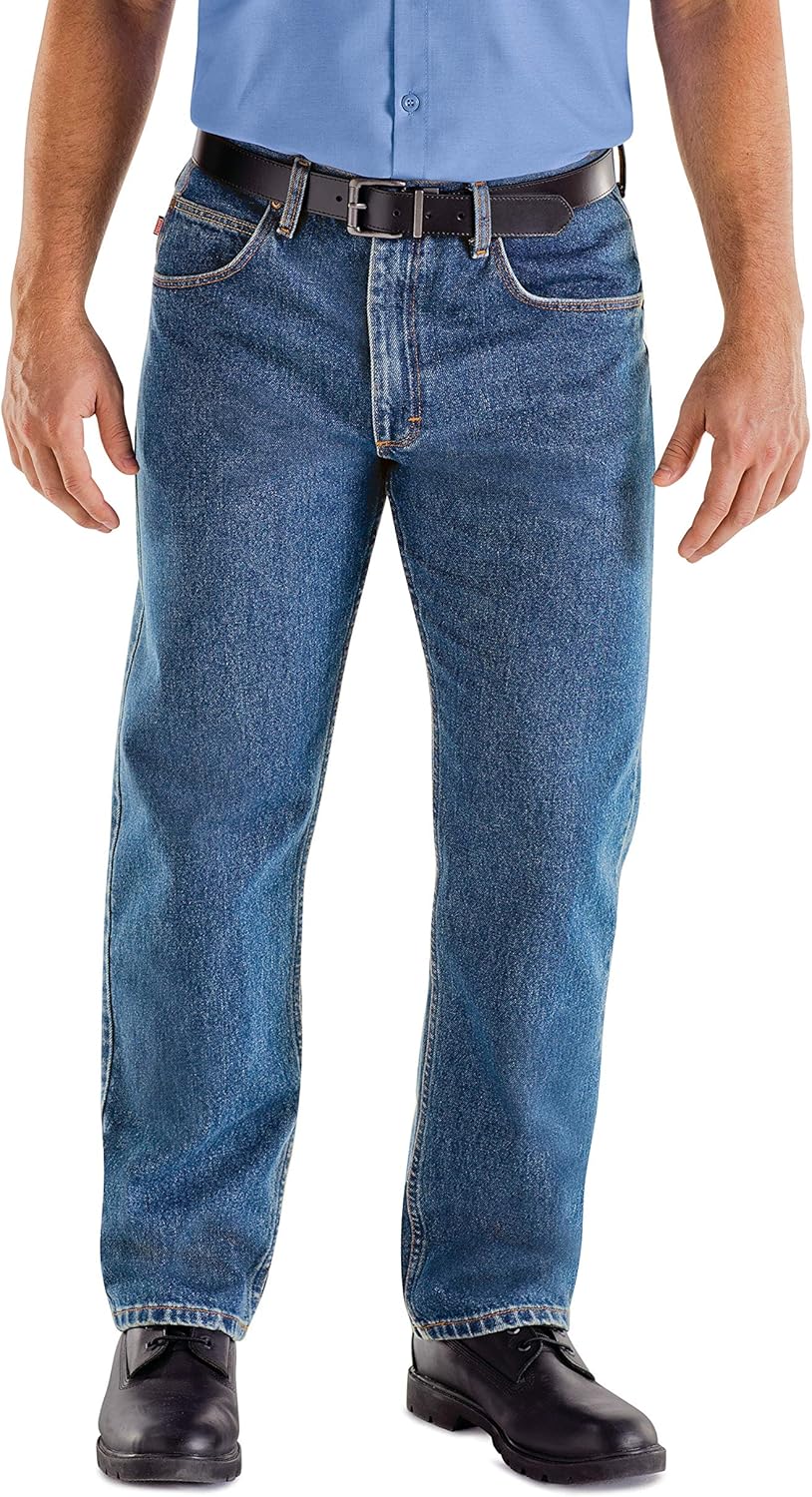 Red Kap Mens Relaxed Fit Jeans