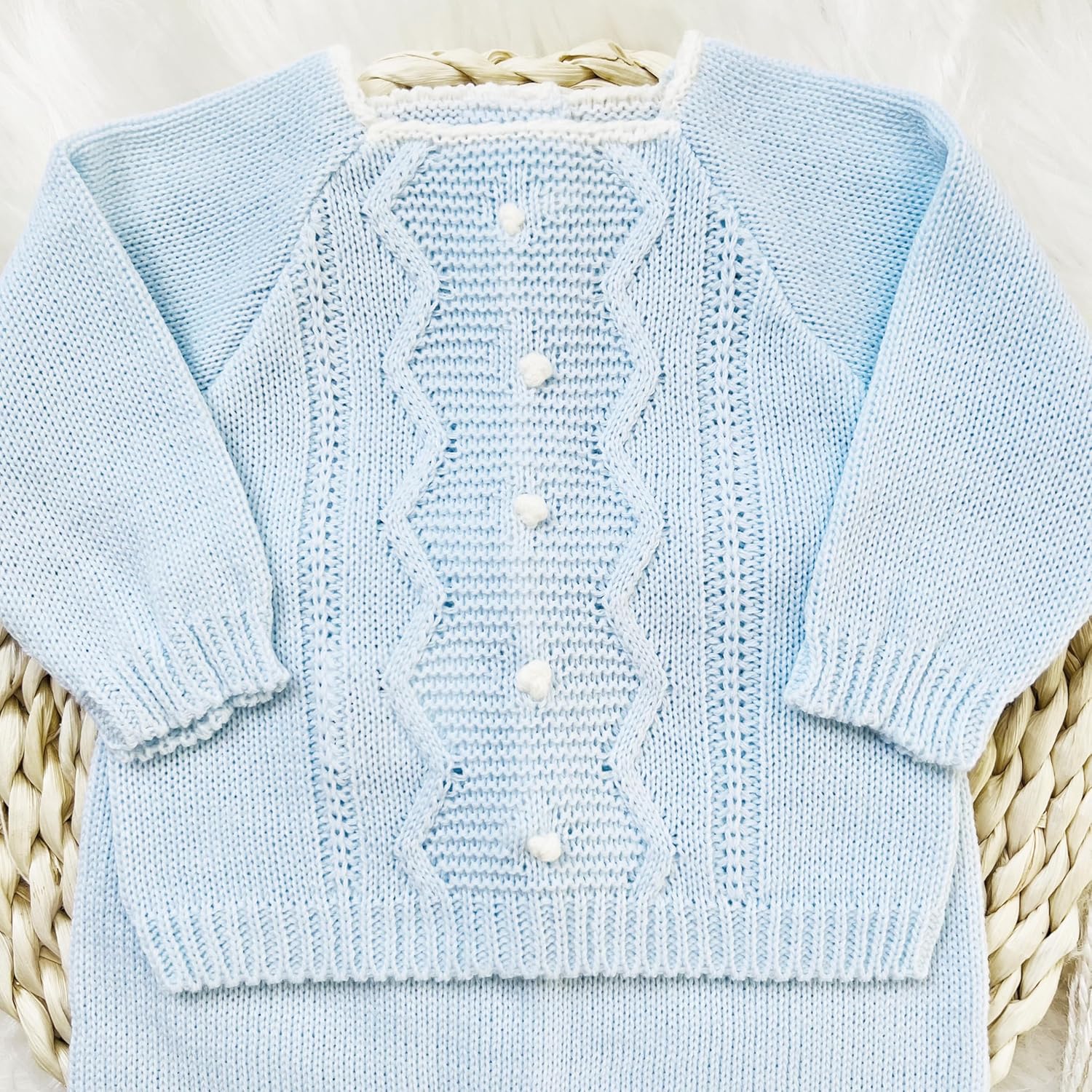 Escalett Layette Newborn Baby Knitted Clothes Set