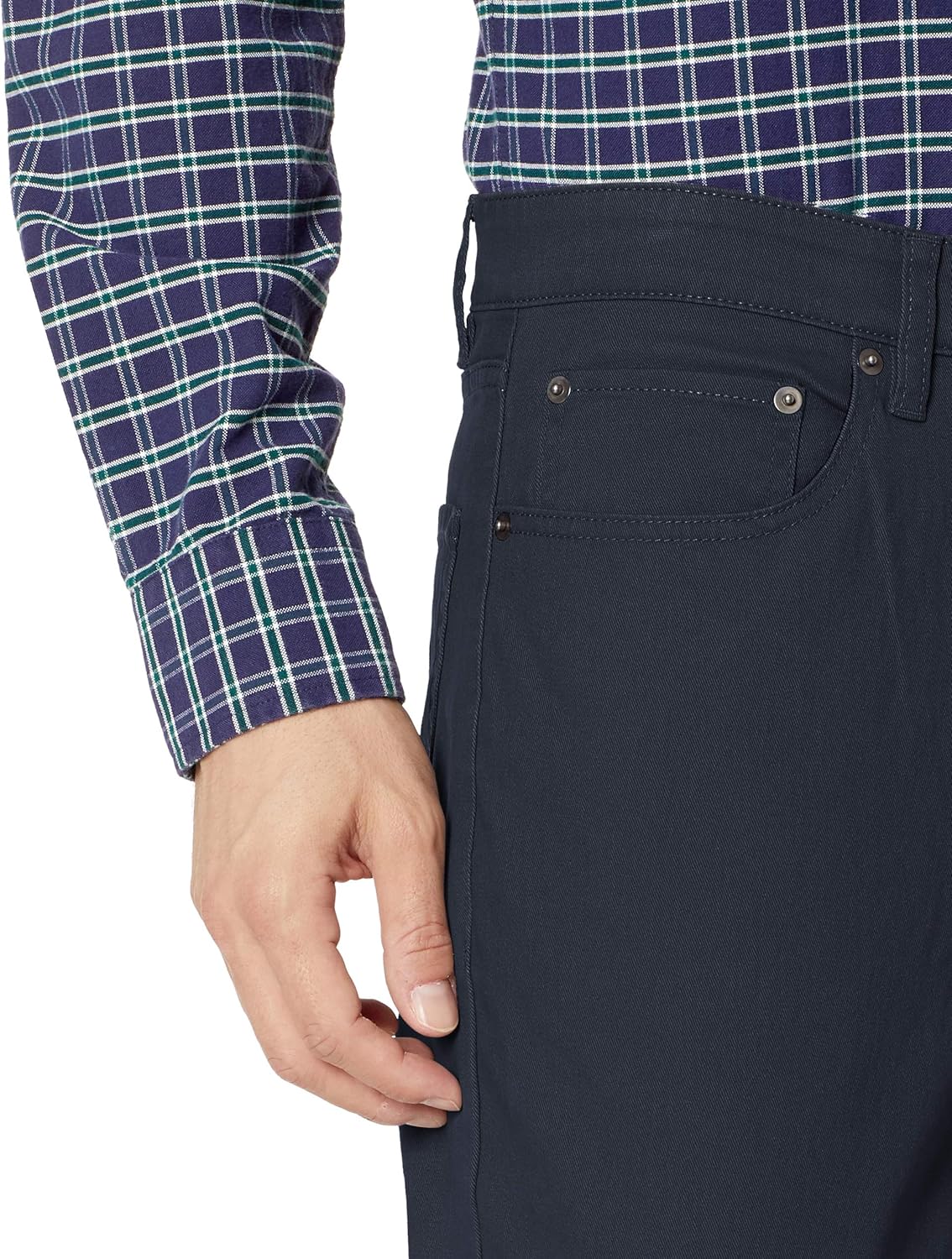 Relaxed Fit 5-Pocket Mens Pants