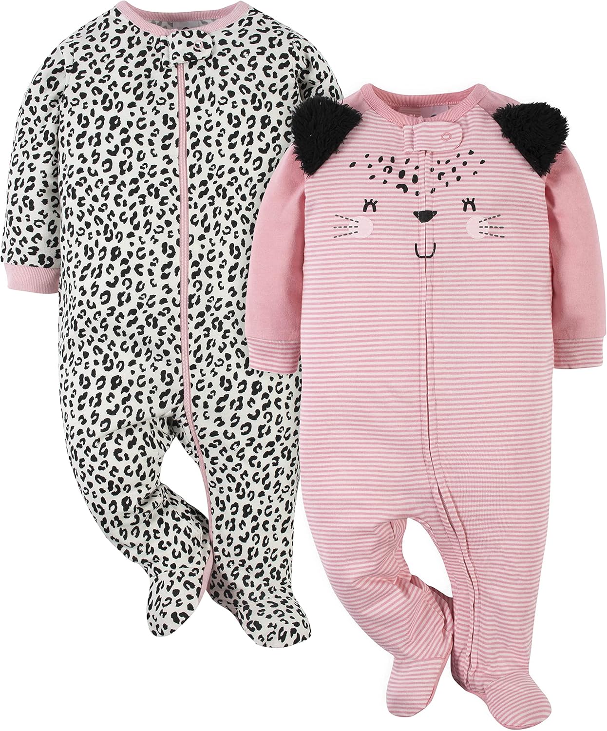 Gerber Baby Girls Sleep N Play 2-Pack