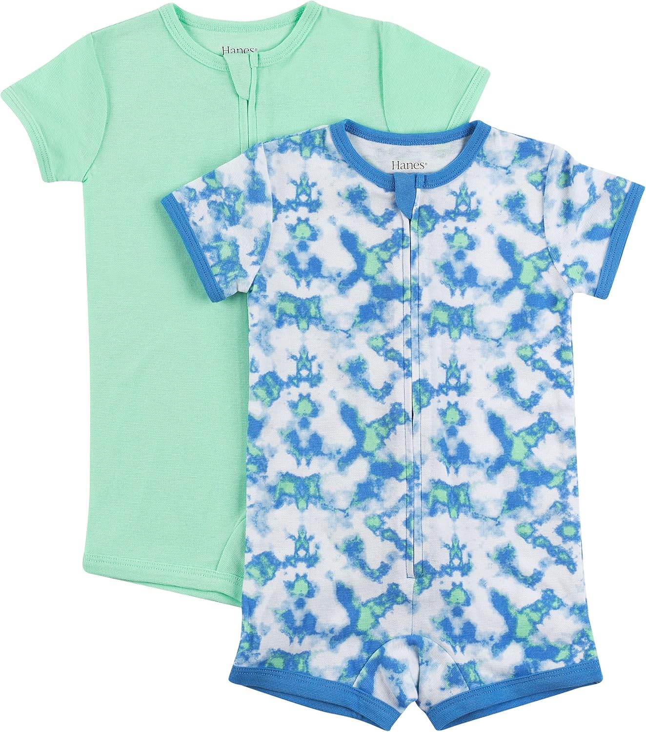 Hanes Baby Ultimate Zippin Romper 2-Pack