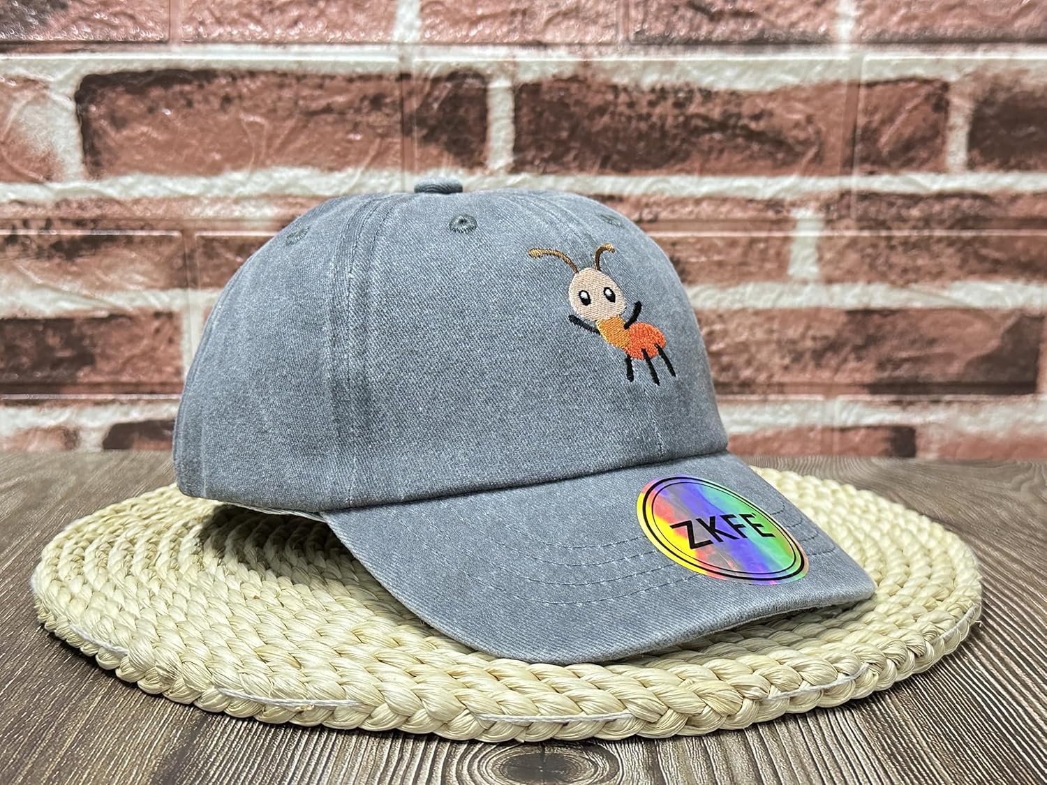 ZKFEEmbroidered Baseball Hats for Boys Girls