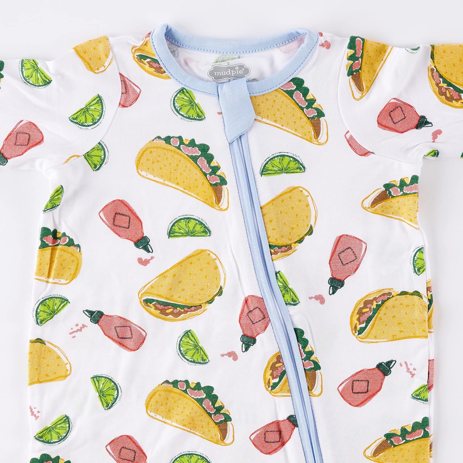 Mud Pie Baby Food Sleeper with Zipper